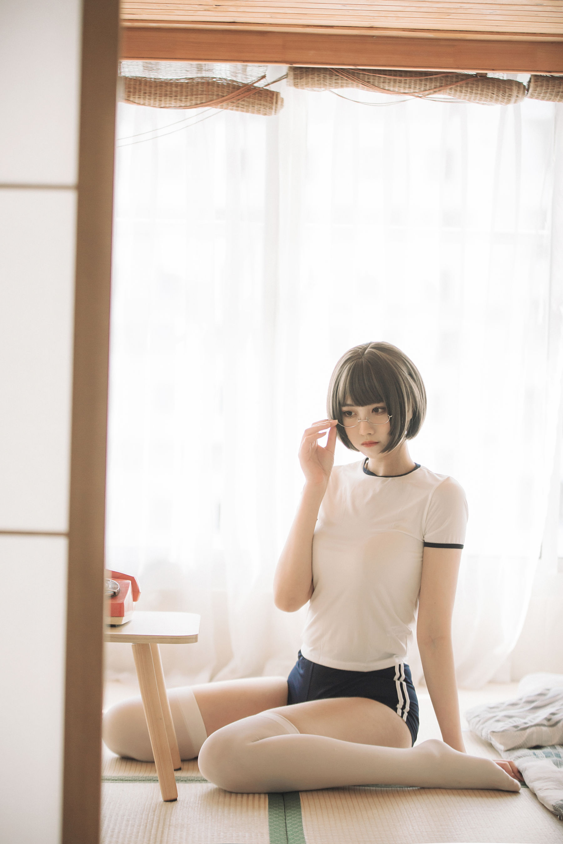 [福利COS] 次元少女念雪ww - 体操服