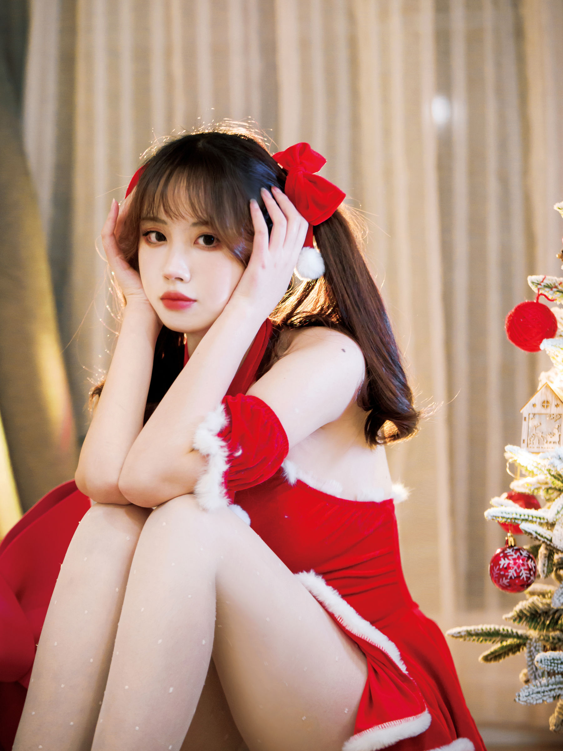 [福利COS] 次元少女念雪ww - 玫瑰礼物