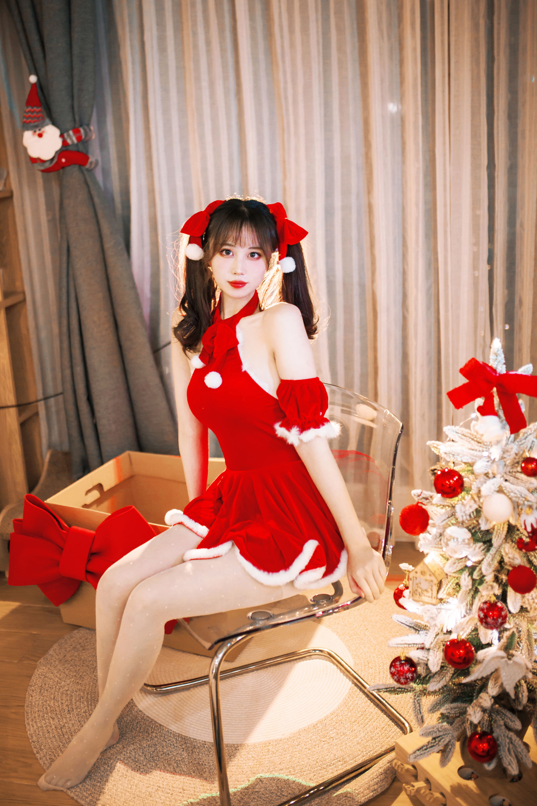 [福利COS] 次元少女念雪ww - 玫瑰礼物