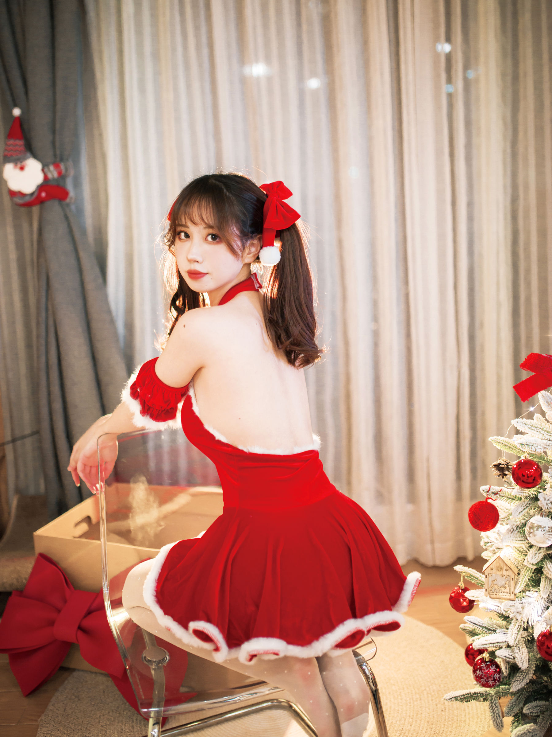 [福利COS] 次元少女念雪ww - 玫瑰礼物