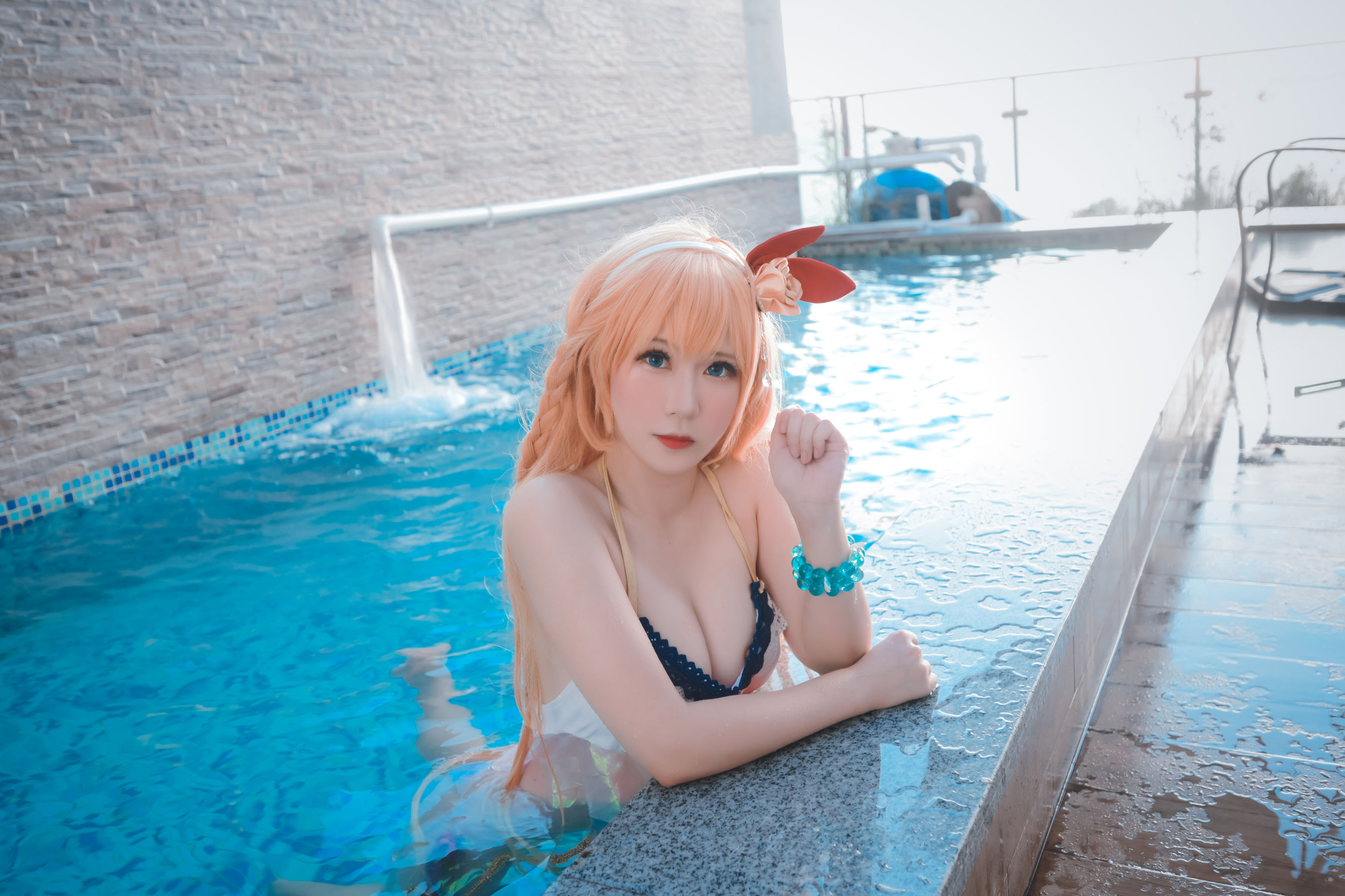 [福利COS] 流年不停_w - 佩可莉姆泳装