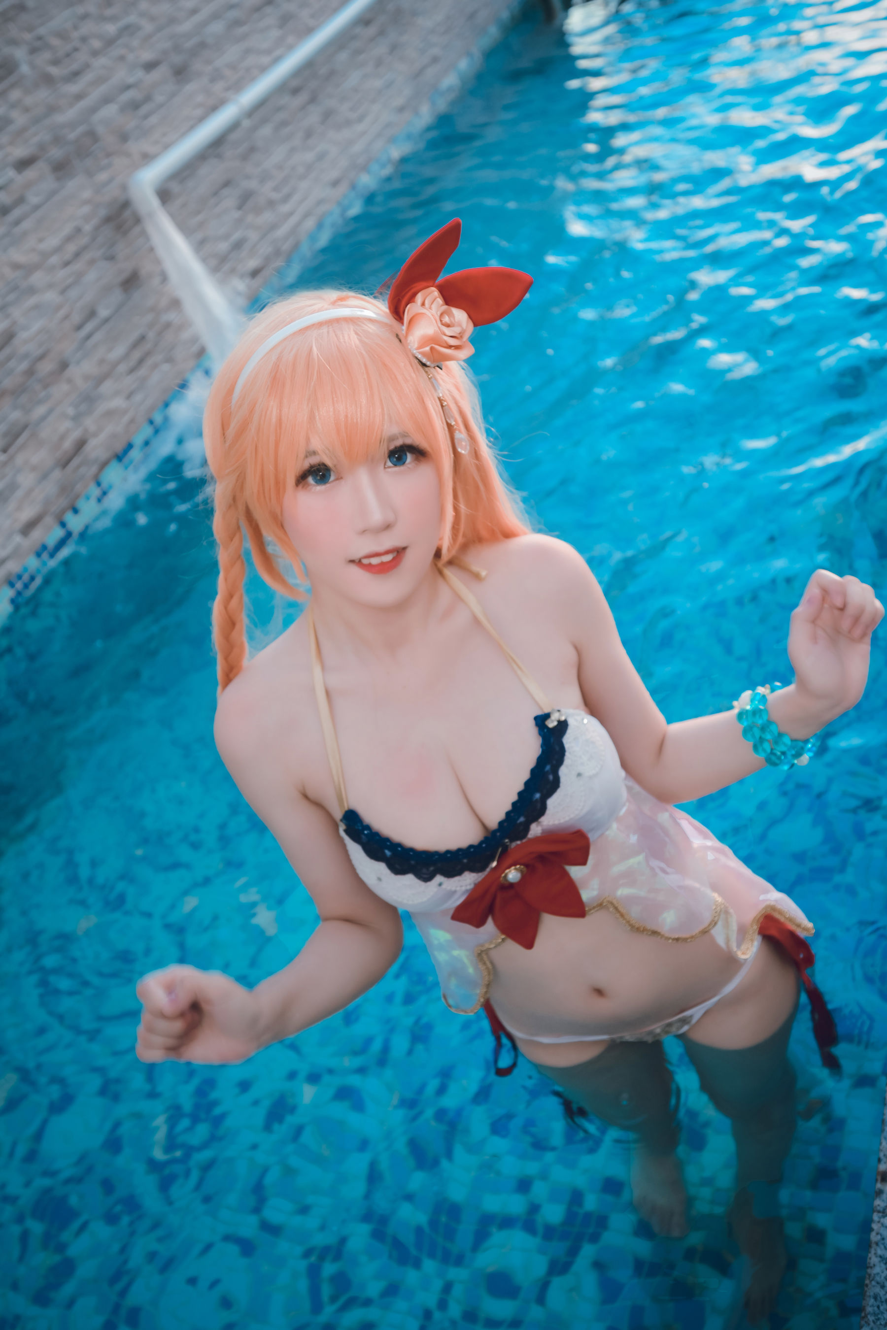 [福利COS] 流年不停_w - 佩可莉姆泳装