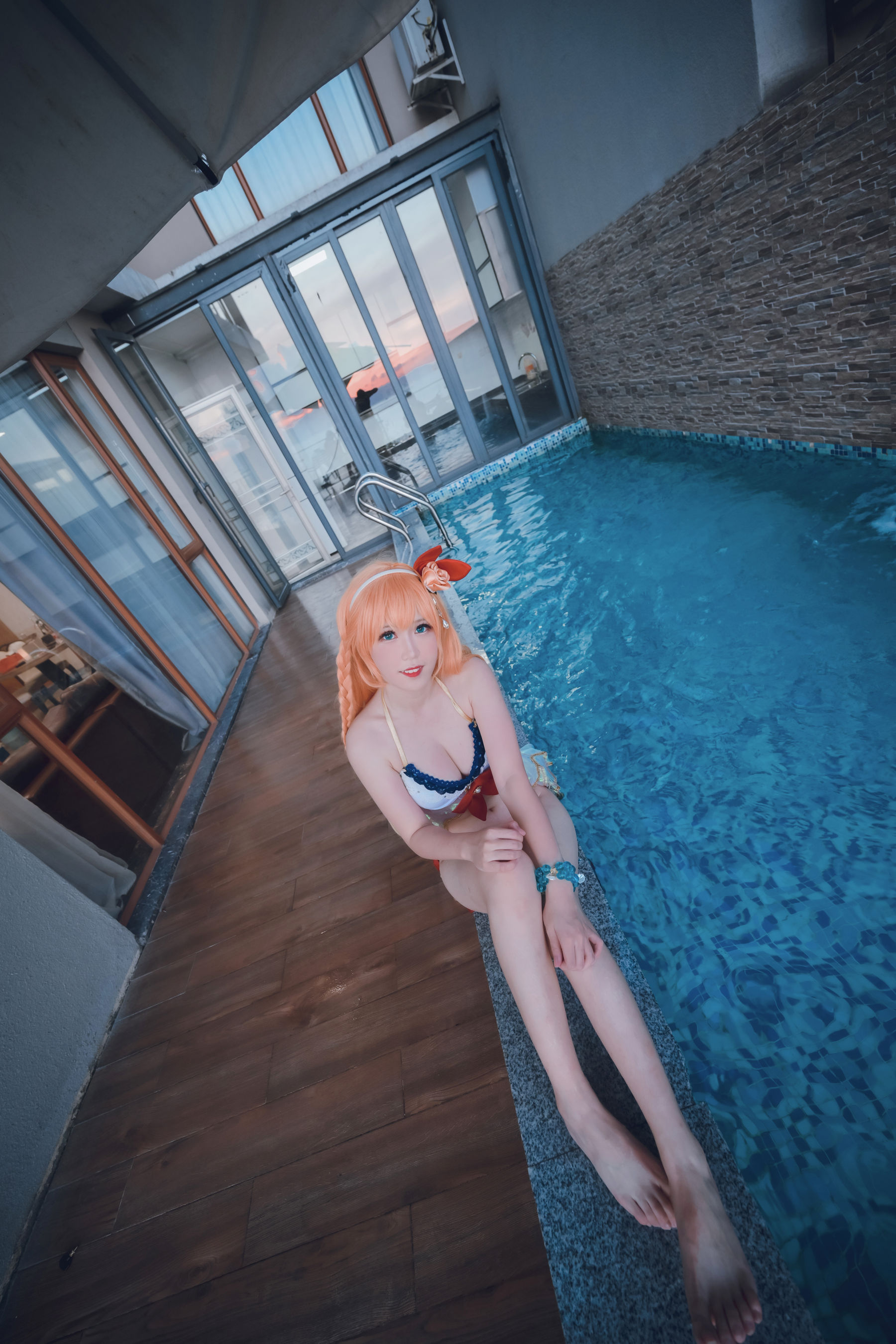 [福利COS] 流年不停_w - 佩可莉姆泳装