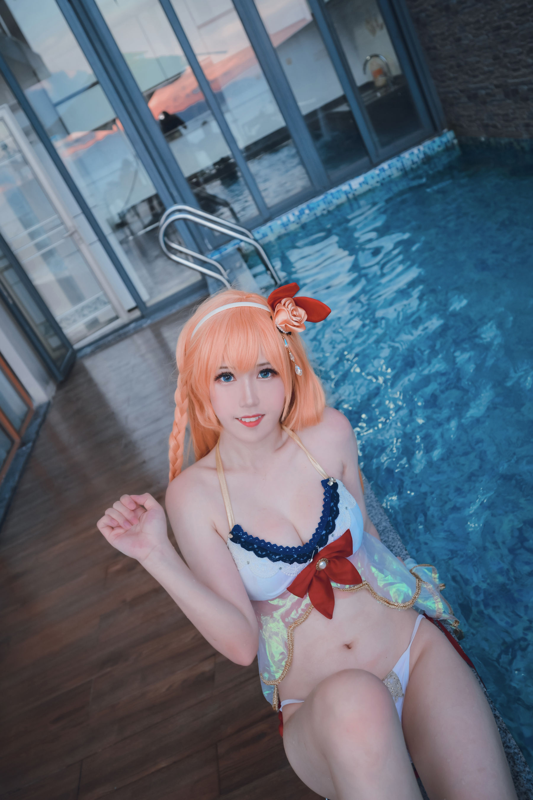 [福利COS] 流年不停_w - 佩可莉姆泳装