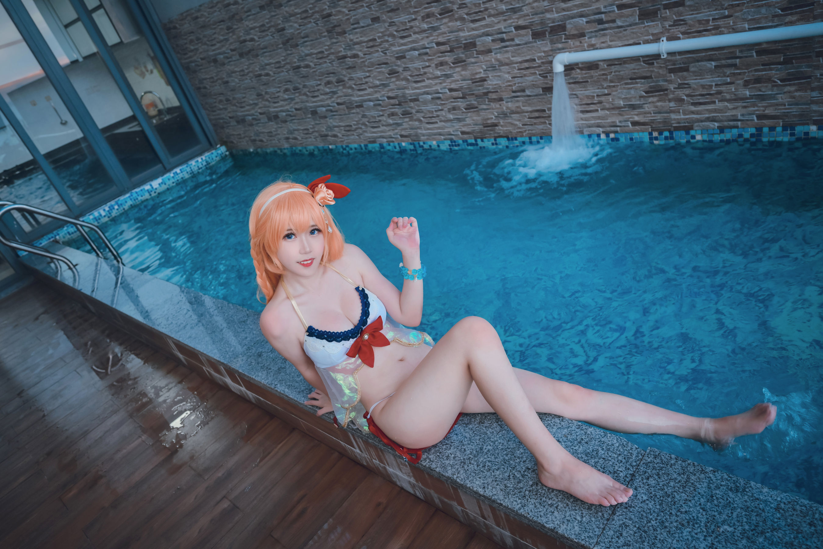 [福利COS] 流年不停_w - 佩可莉姆泳装