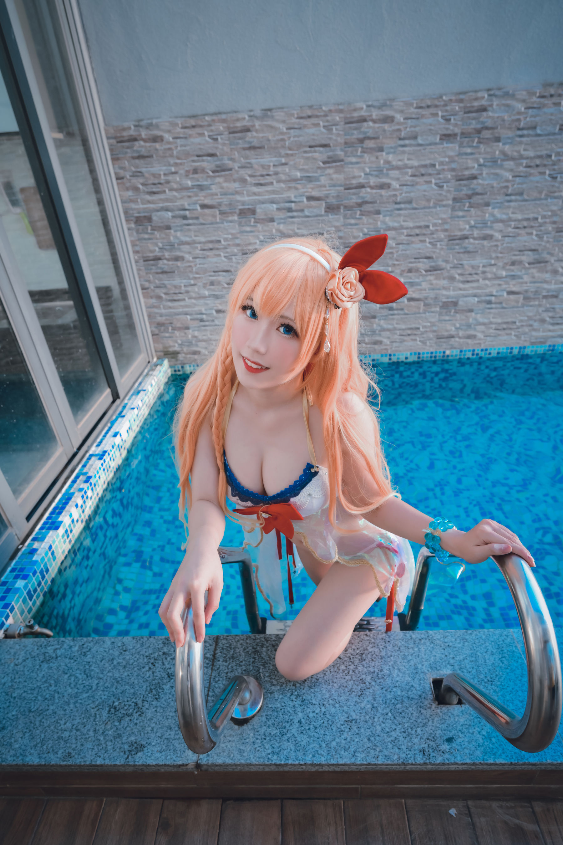 [福利COS] 流年不停_w - 佩可莉姆泳装