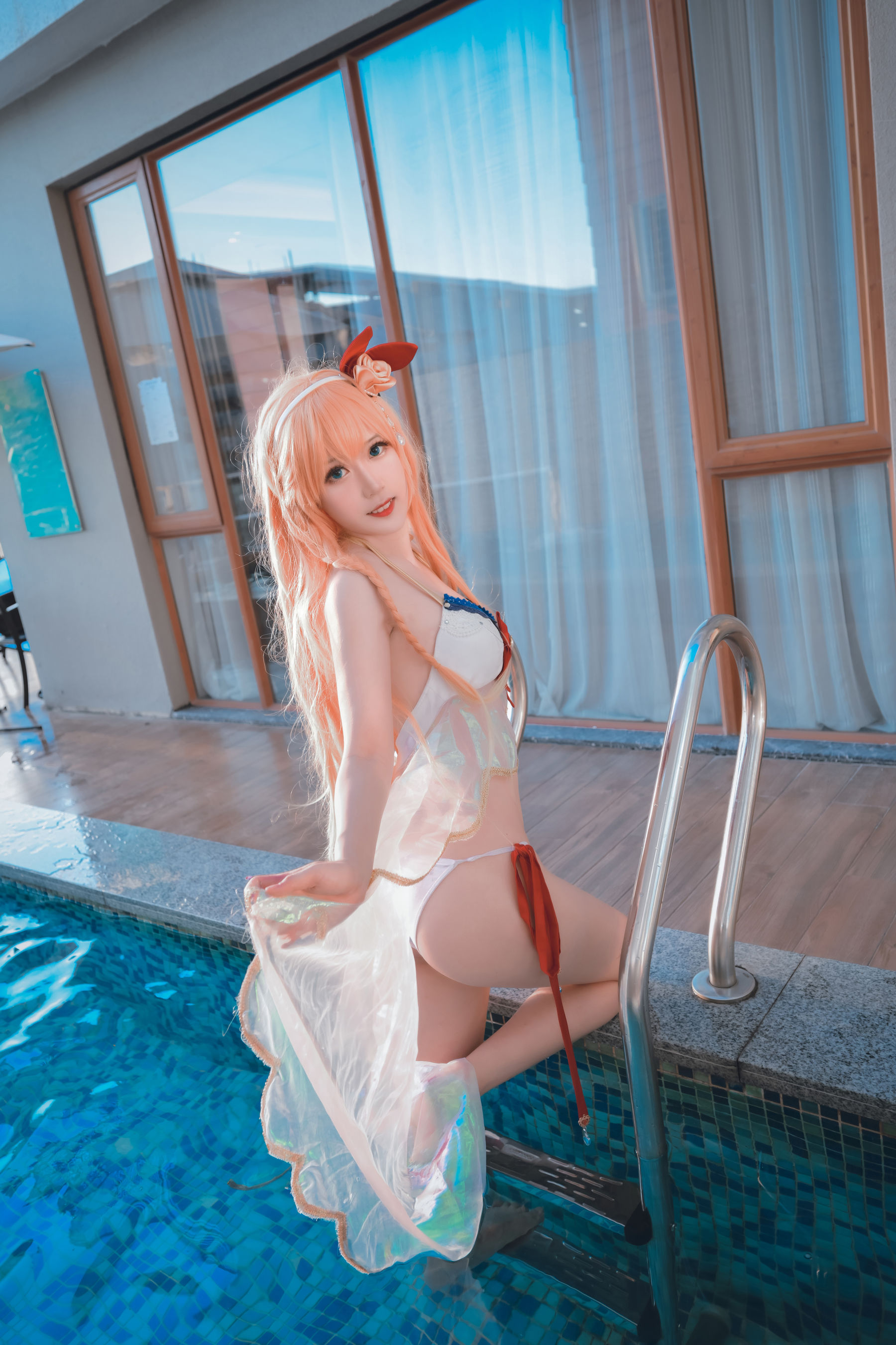 [福利COS] 流年不停_w - 佩可莉姆泳装
