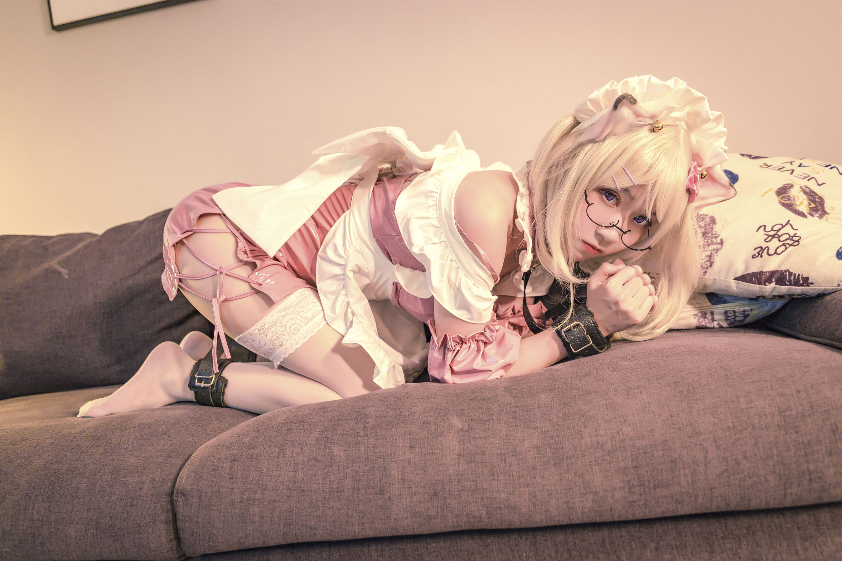 [福利COS] 流年不停_w - 束缚猫猫