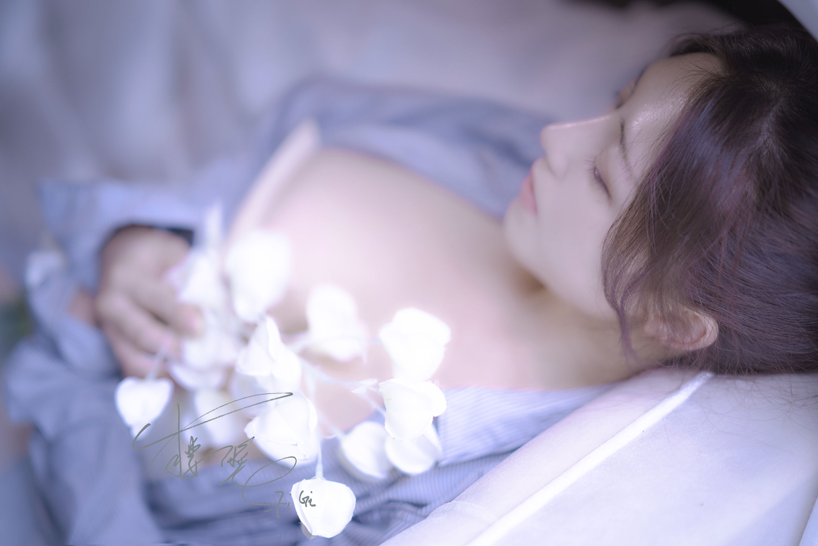 [福利COS] 网络红人樱晚gigi - 你的衬衫