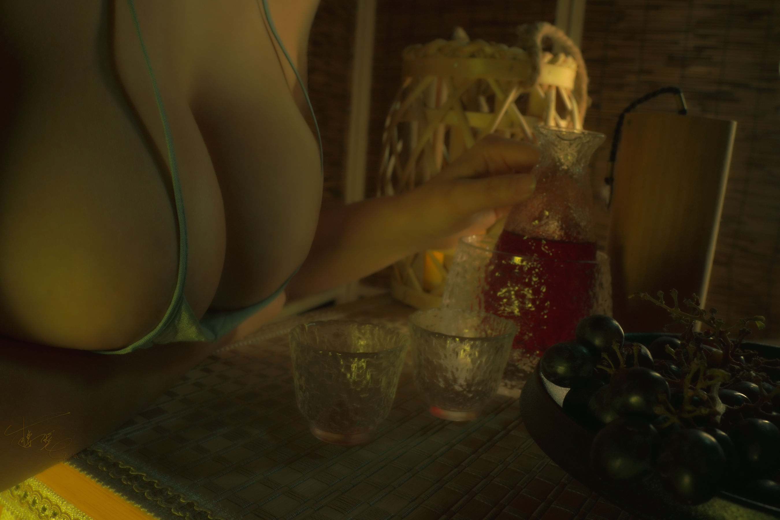 [福利COS] 网络红人樱晚gigi - 青鸾