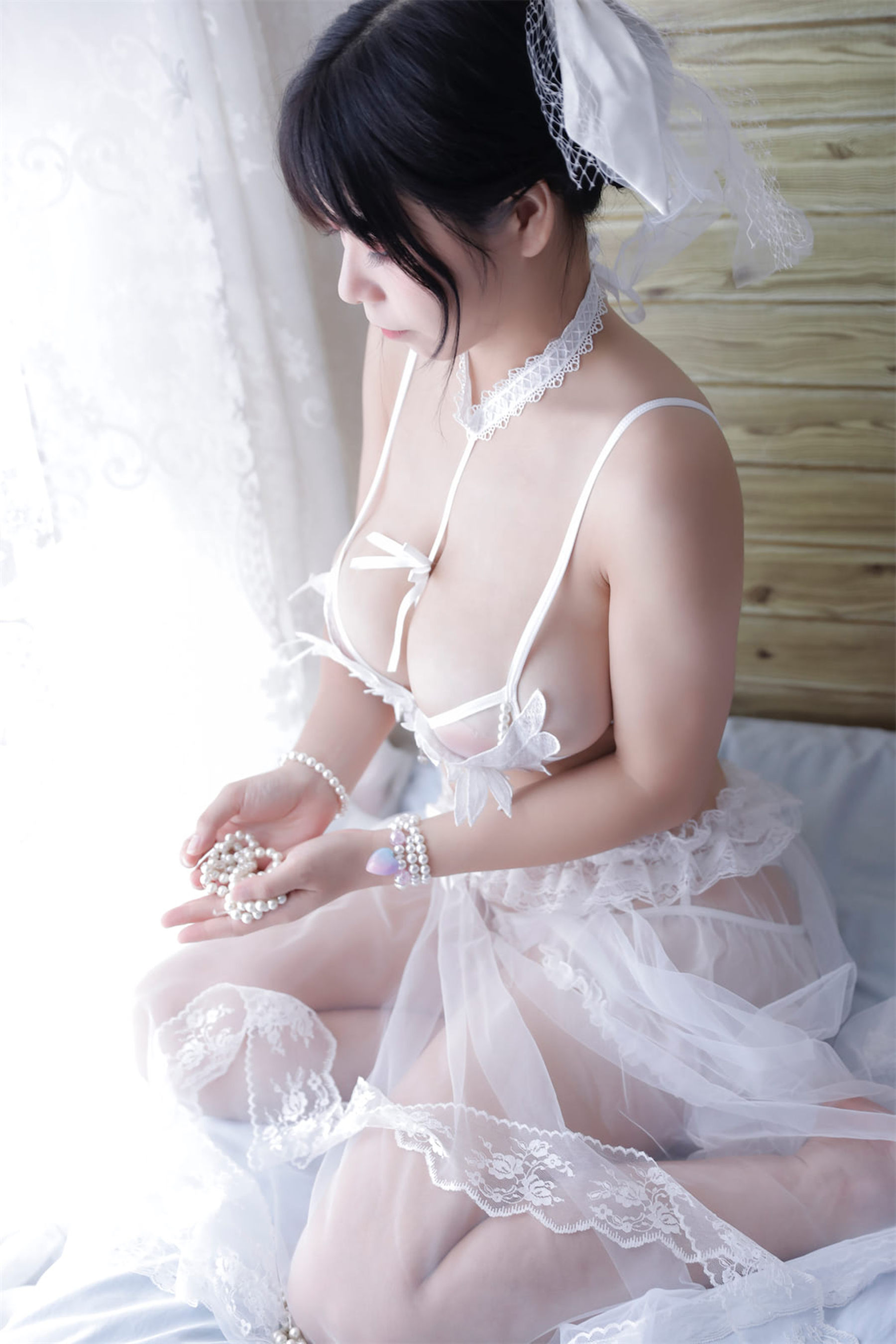 [福利COS] 自闭颜球球(无颜小天使wy) - 天使之翼