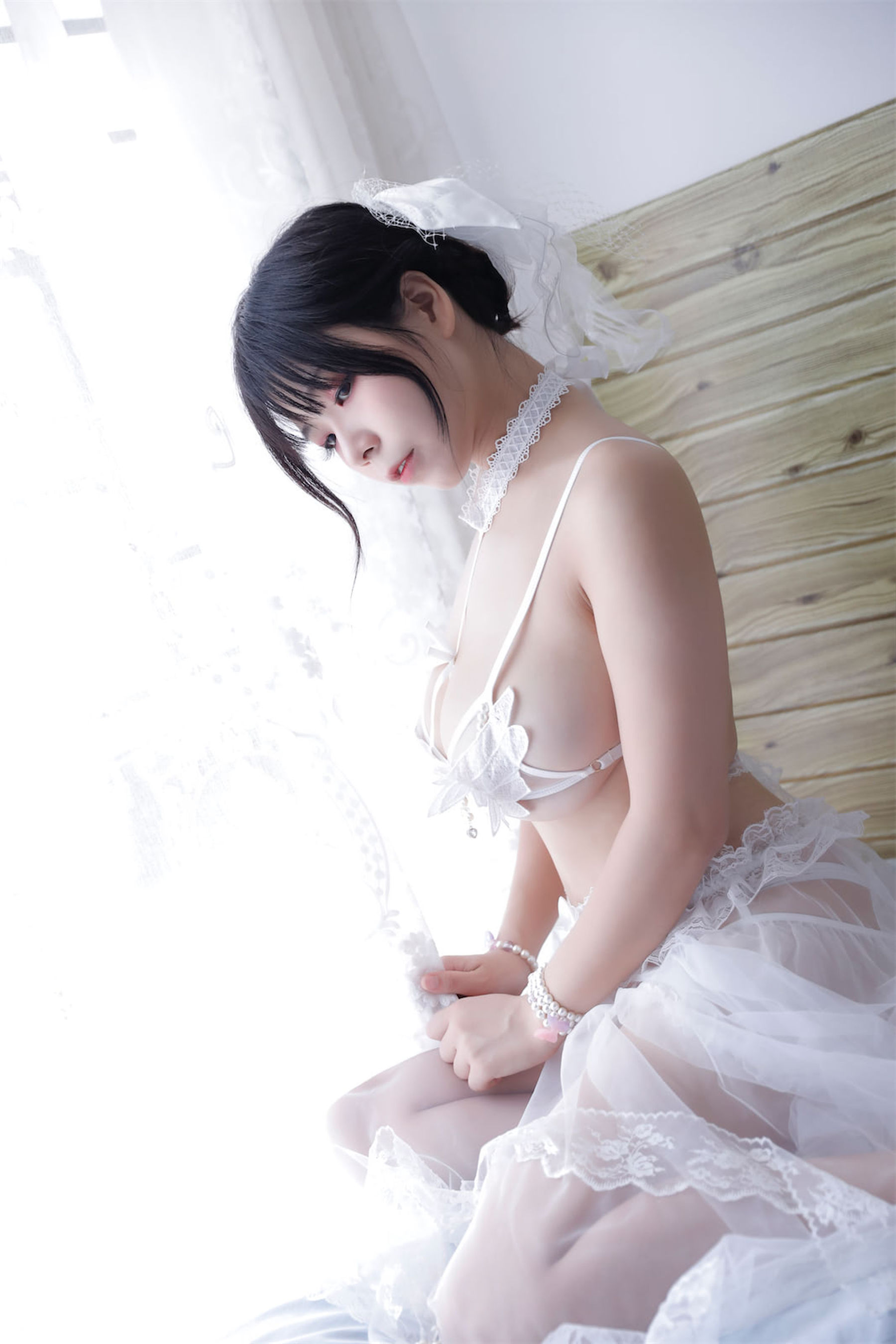 [福利COS] 自闭颜球球(无颜小天使wy) - 天使之翼