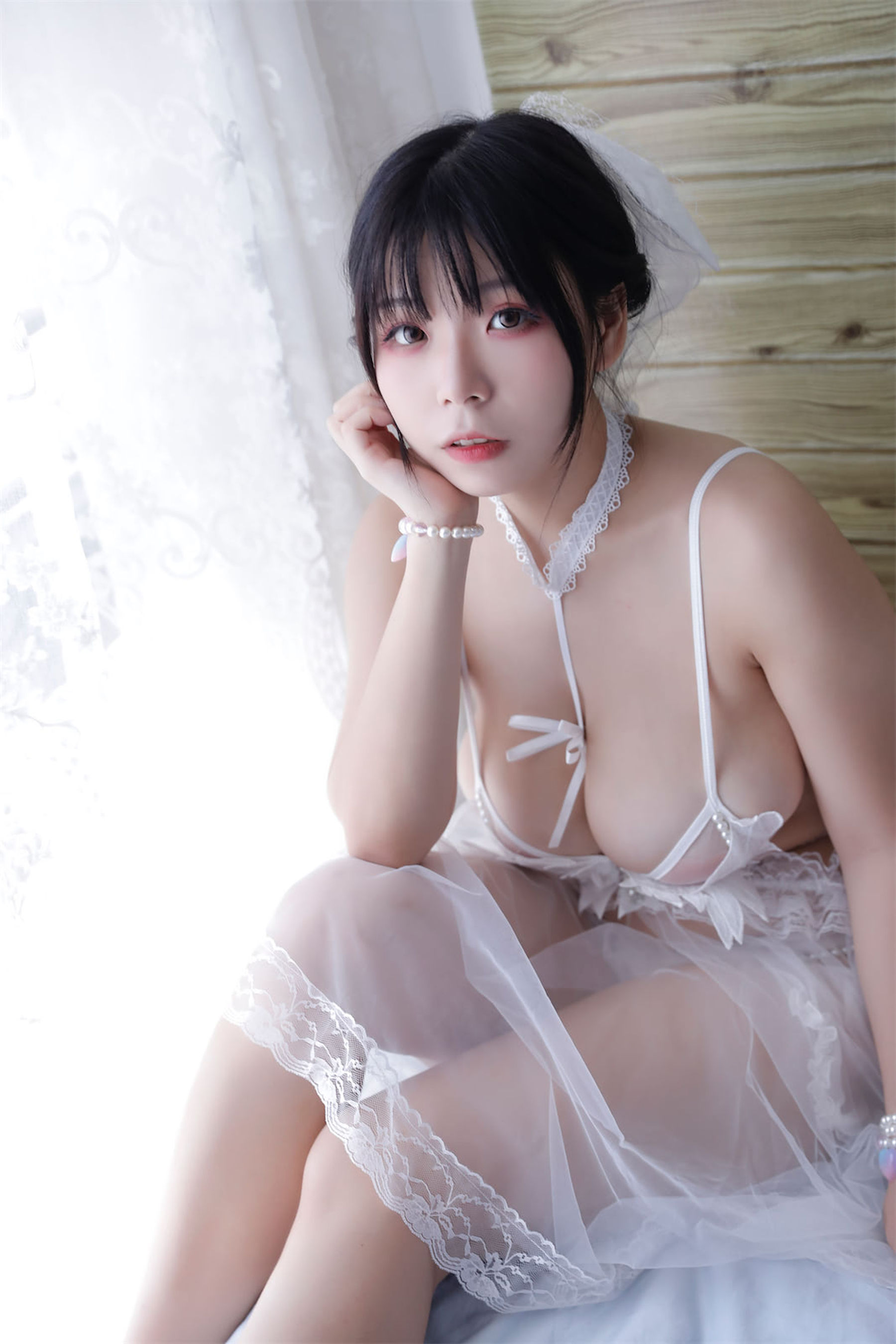 [福利COS] 自闭颜球球(无颜小天使wy) - 天使之翼