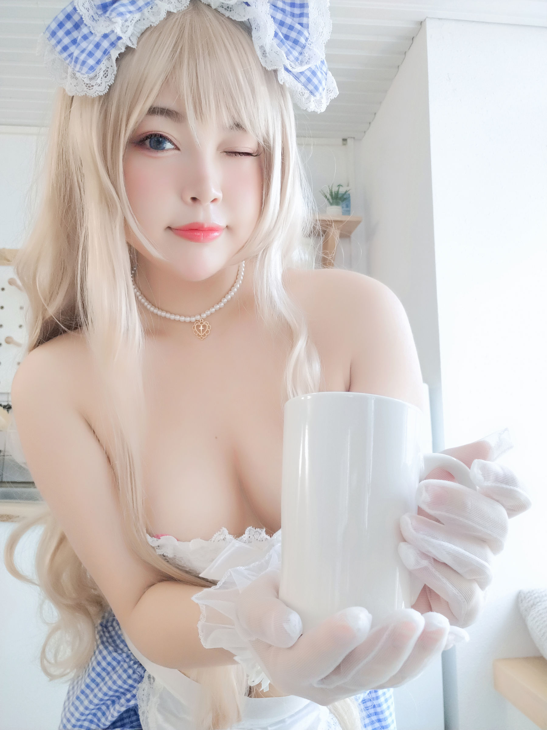 [福利COS] 萌系小姐姐-白烨-&耶米西奶露 - 发情期2.0
