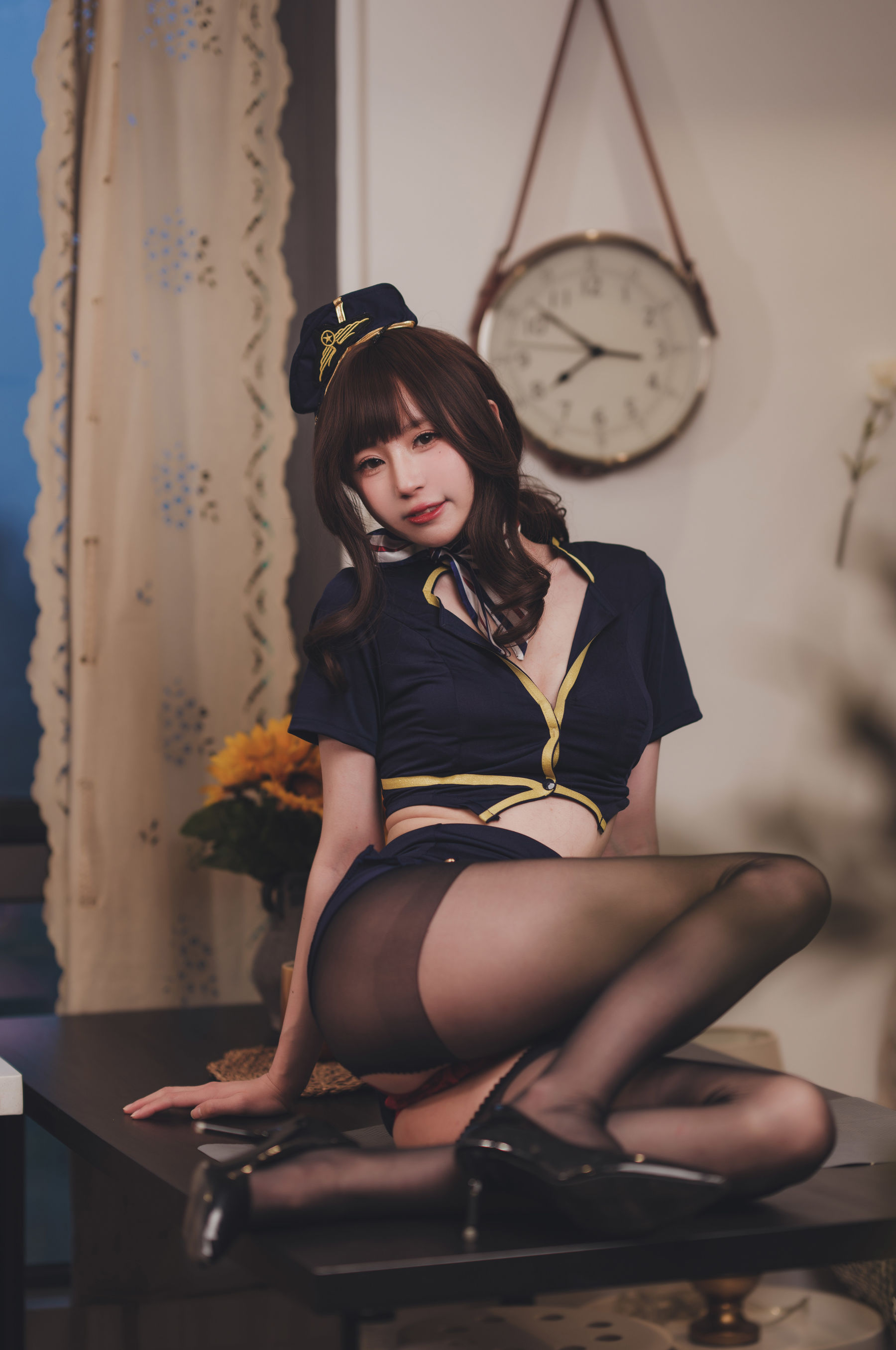 [福利COS] 西园寺南歌写真 - 空姐