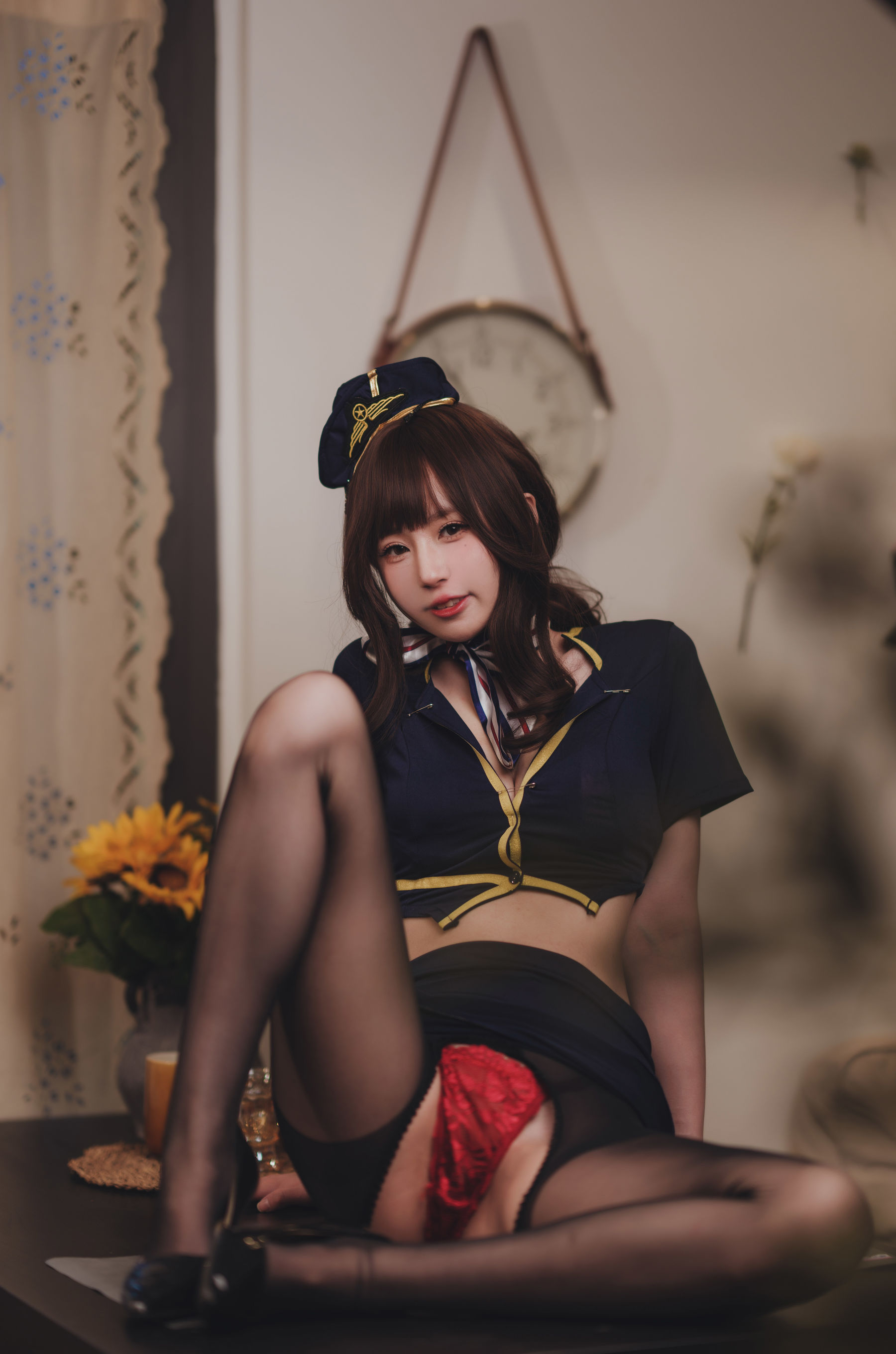 [福利COS] 西园寺南歌写真 - 空姐