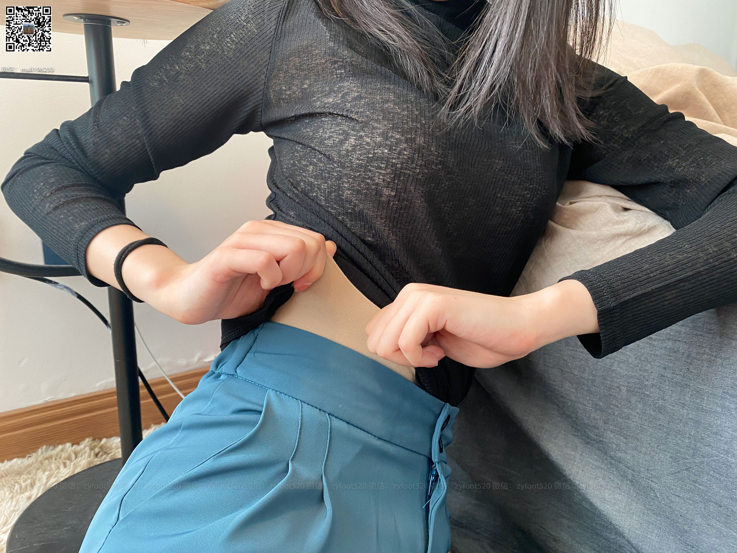 [ISS系列] 美晗 玩脚