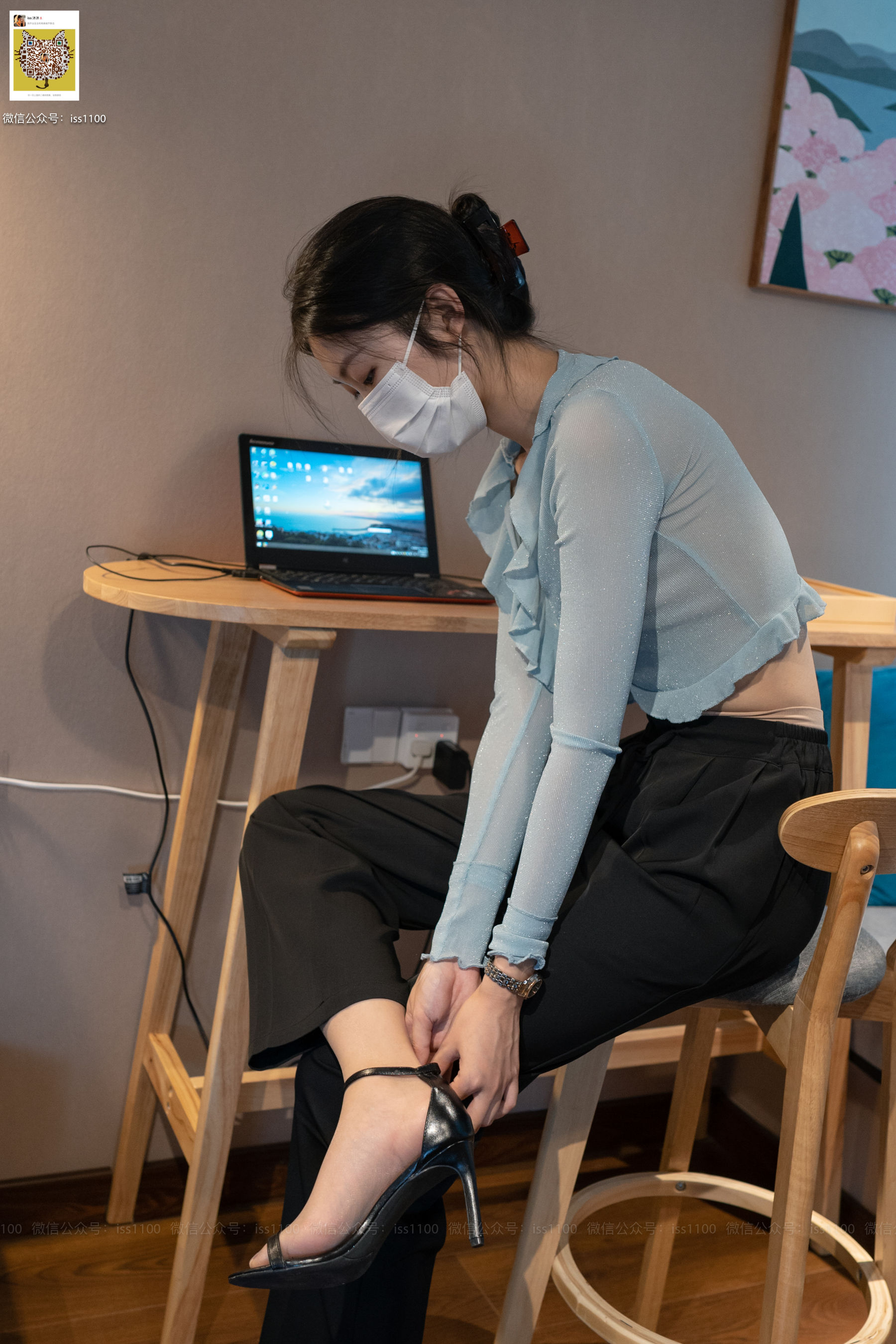 [ISS系列] 美晗 透视1