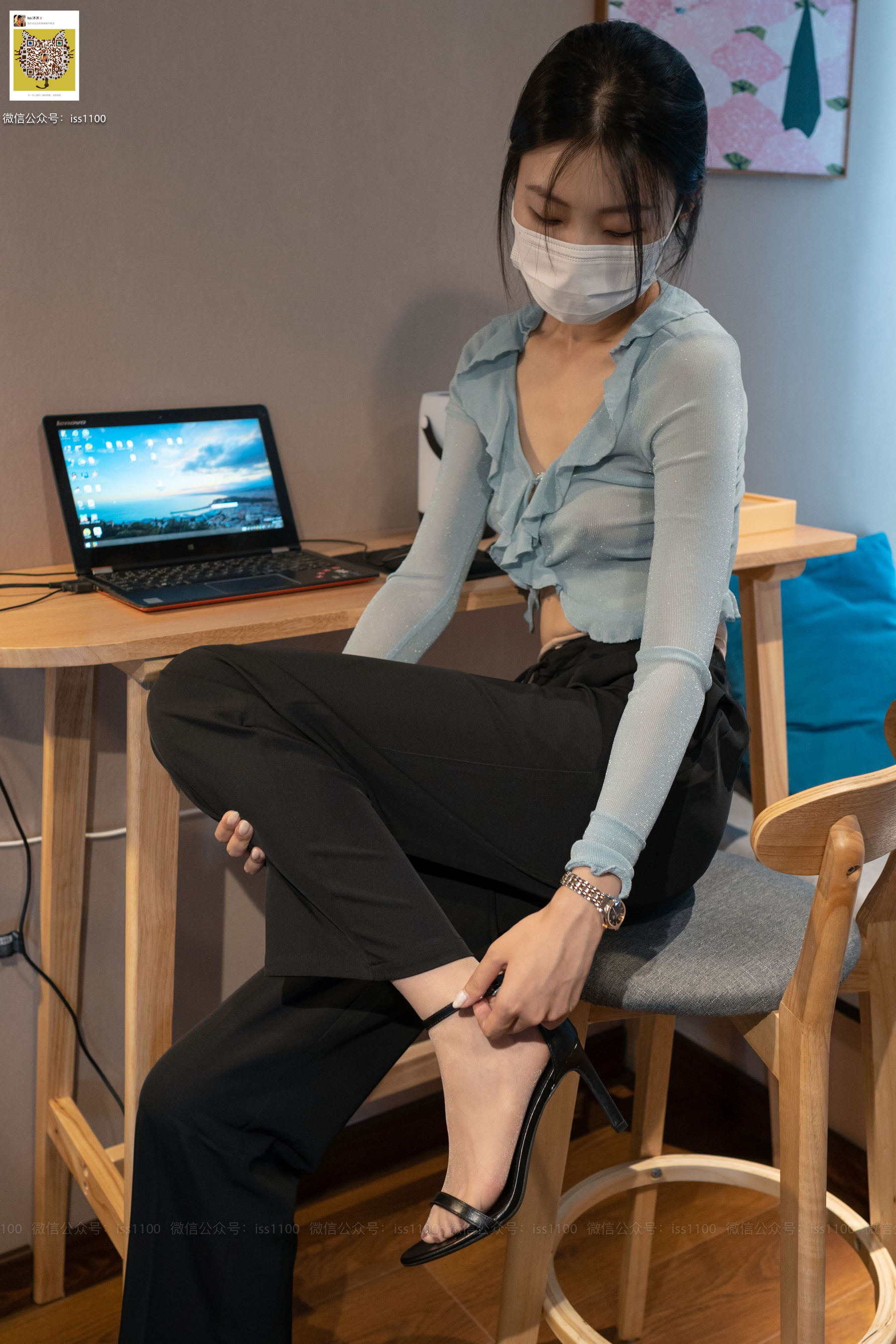 [ISS系列] 美晗 透视1
