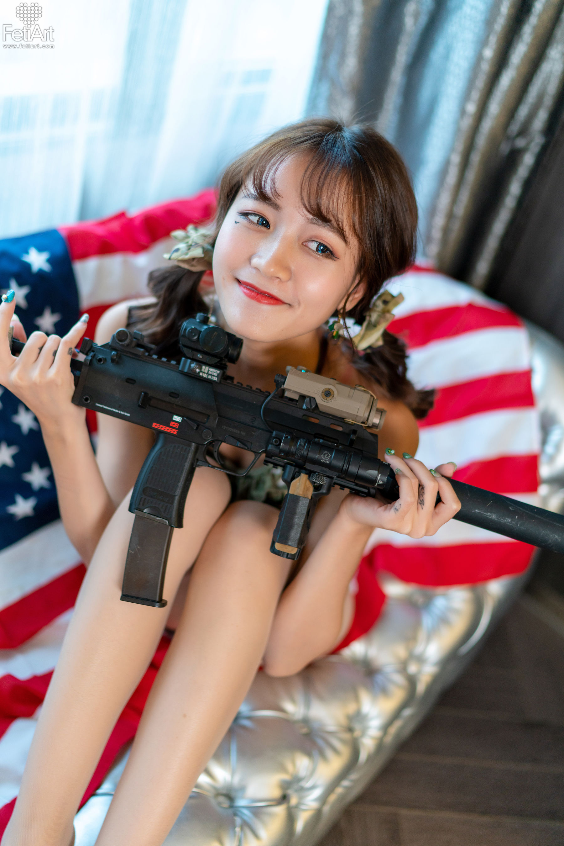 [尚物集FetiArt] No.015 Girl\'s Special Force MODEL-Mmi
