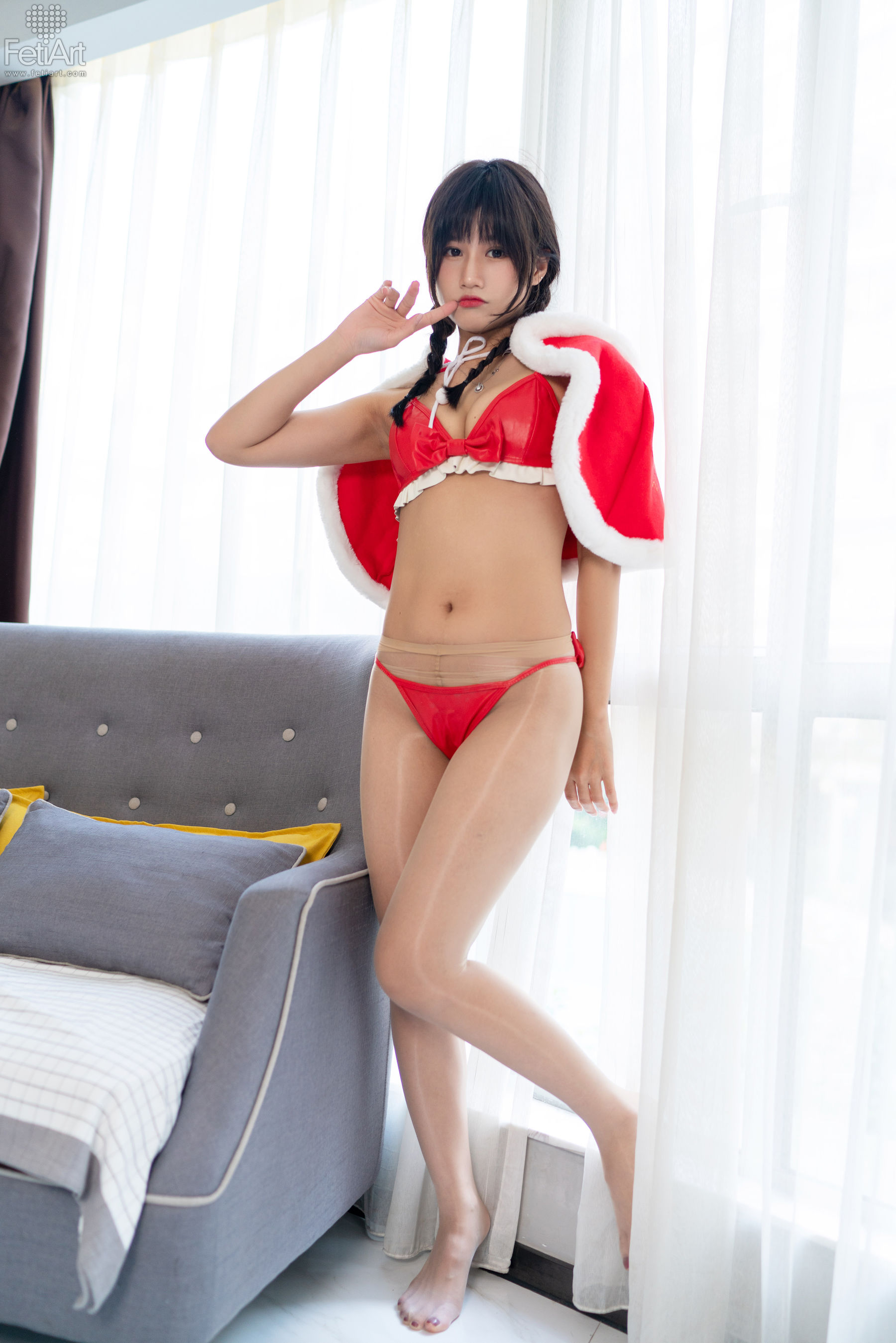 [尚物集FetiArt] No.024 Christmas Day Is Coming MODEL-Jasmine