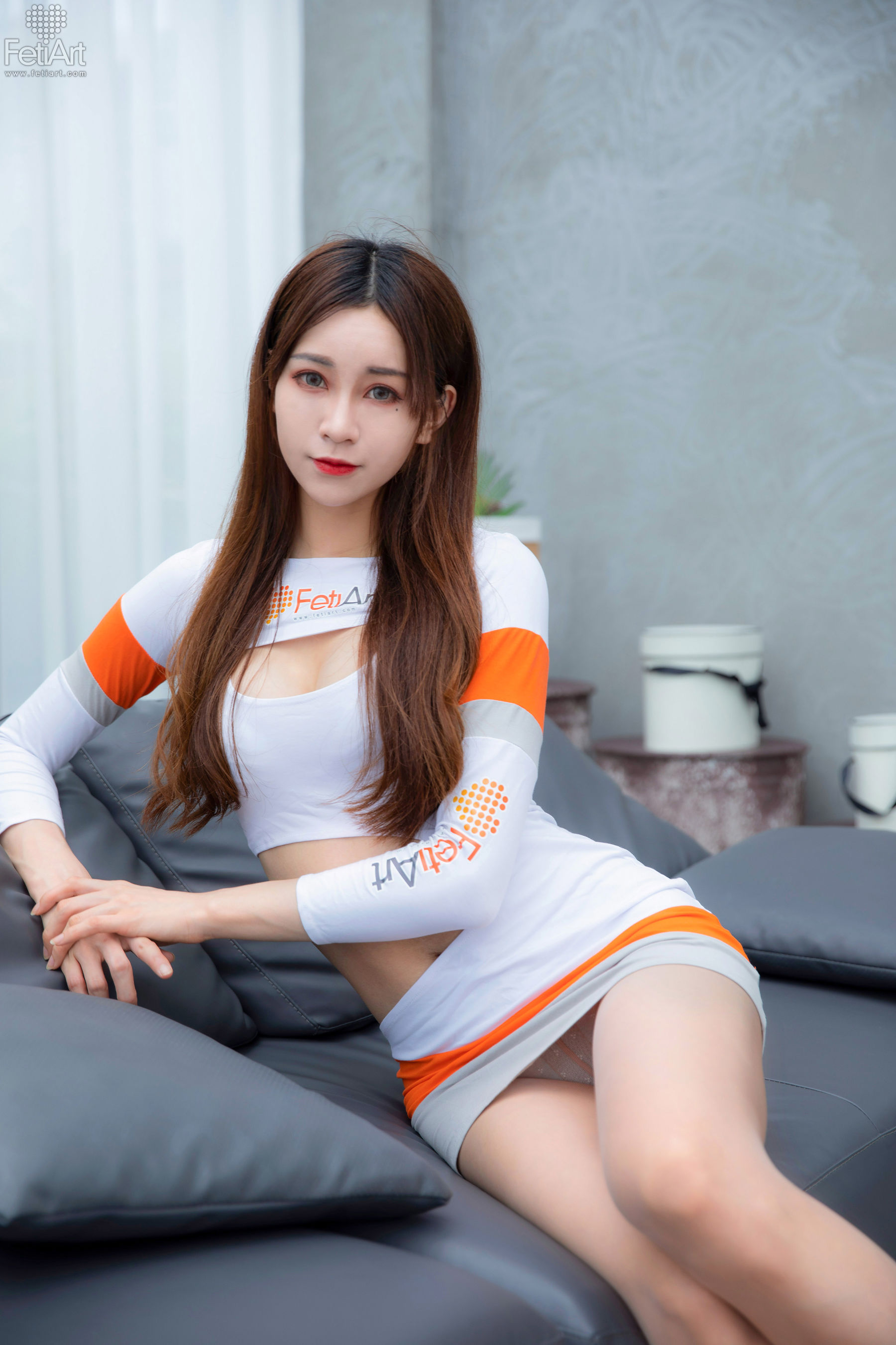[尚物集FetiArt] No.043 Racing Beauty MODEL-Tracy