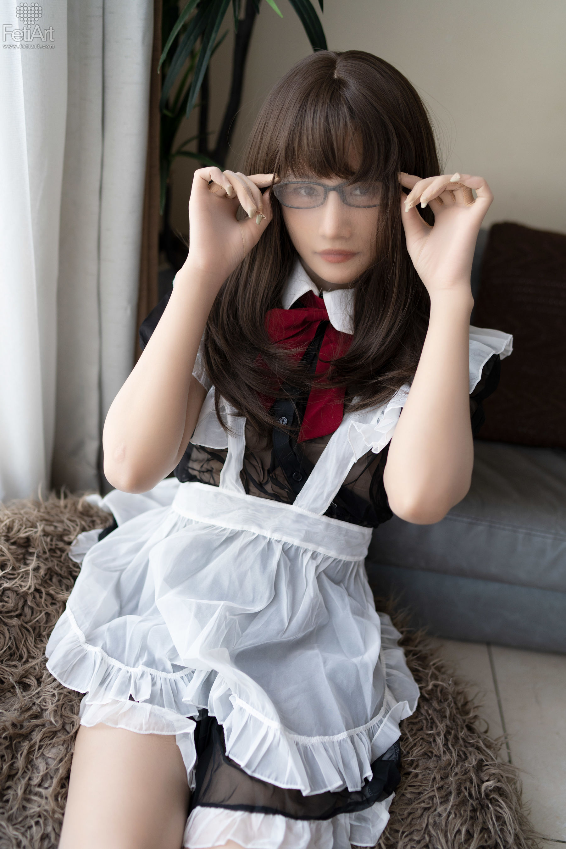 [尚物集FetiArt] No.048 Pantyhose Encasement Maid MODEL-Jasmine