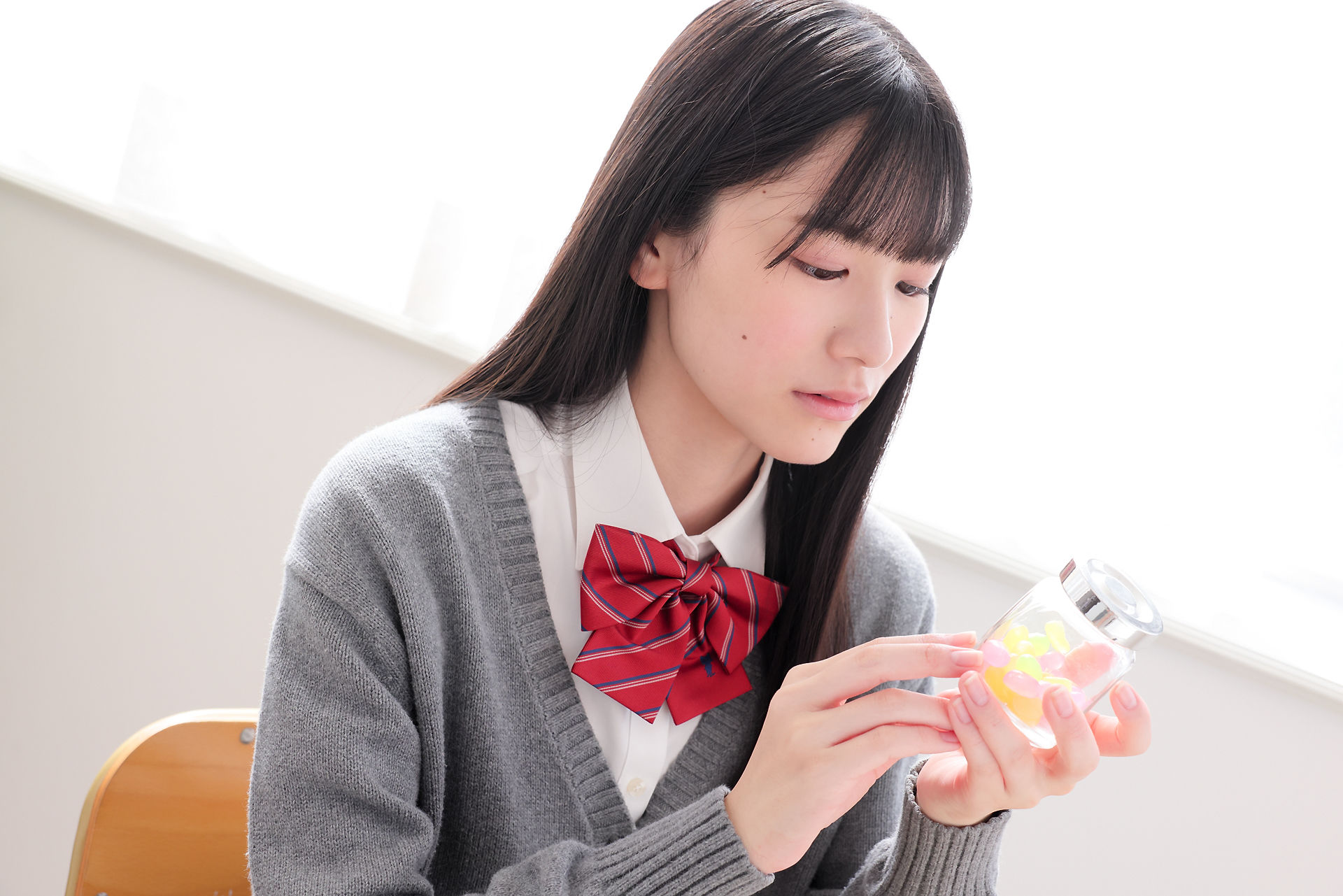 [Minisuka.tv] Kaede Nagahara 長原楓 - Regular Gallery 1