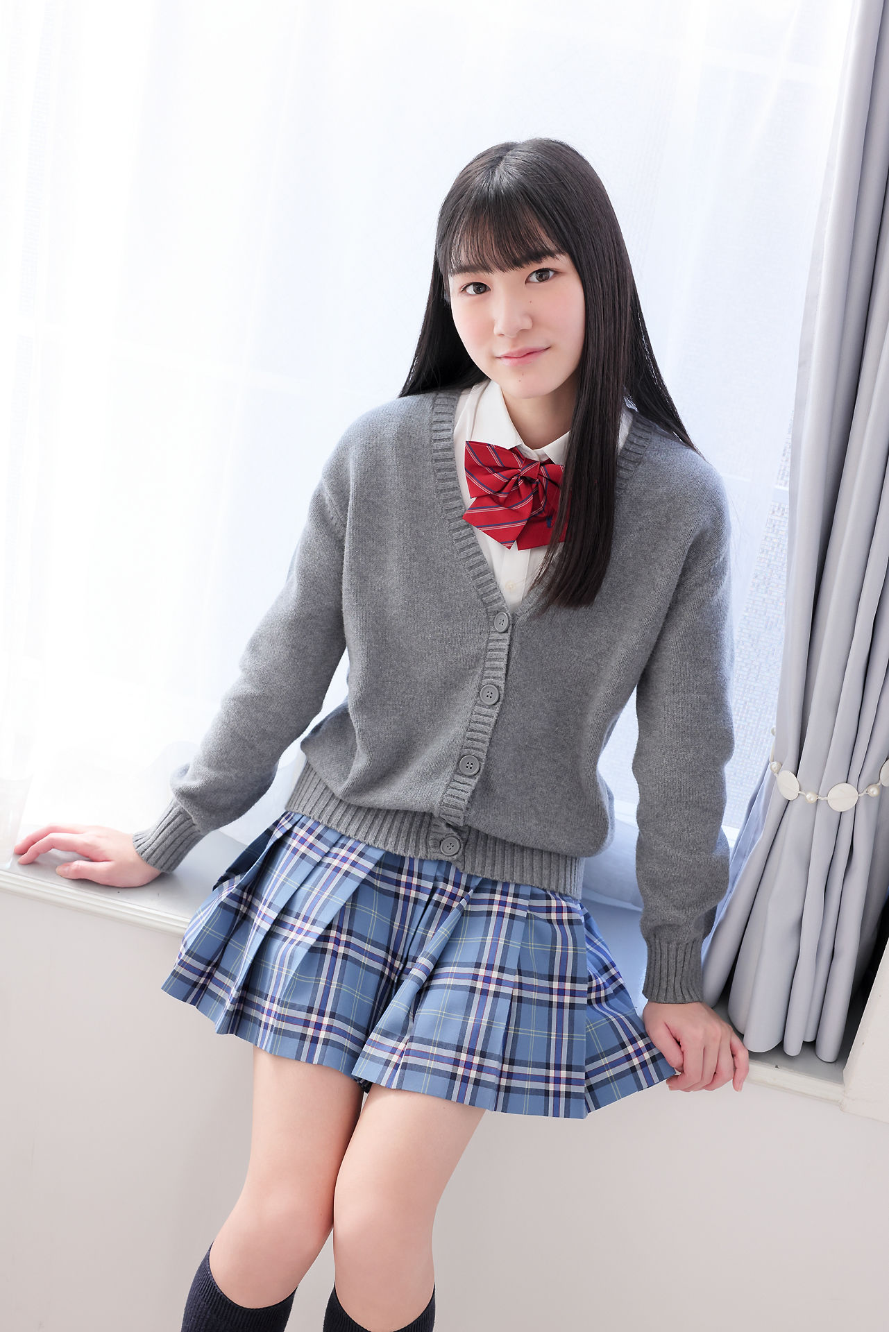 [Minisuka.tv] Kaede Nagahara 長原楓 - Regular Gallery 1