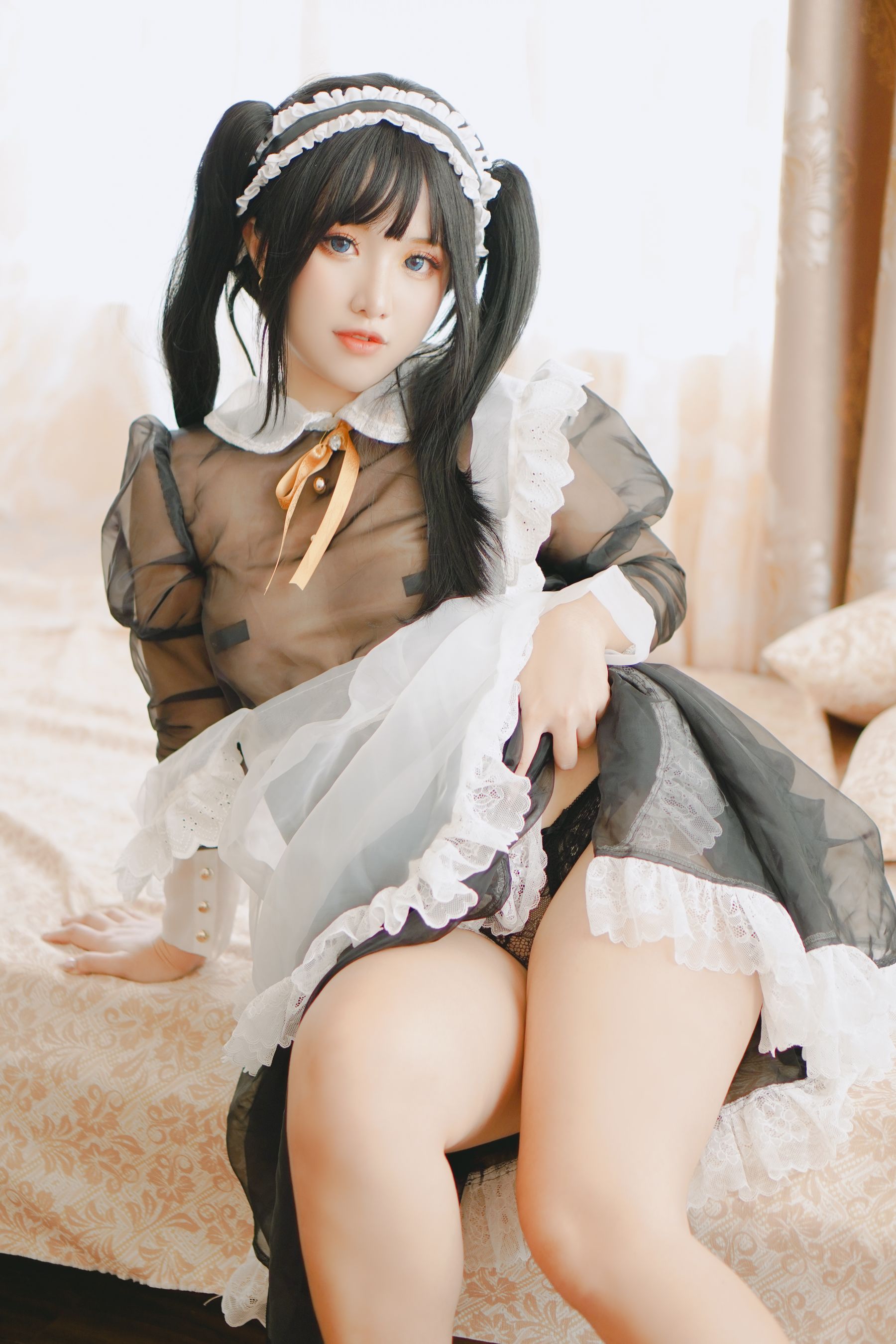 [福利COS] Chono Black - Transparent Maid