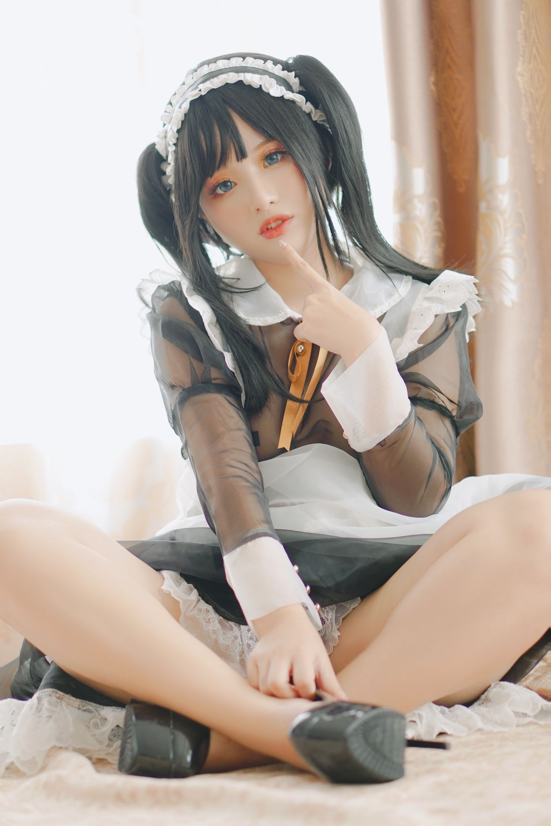 [福利COS] Chono Black - Transparent Maid