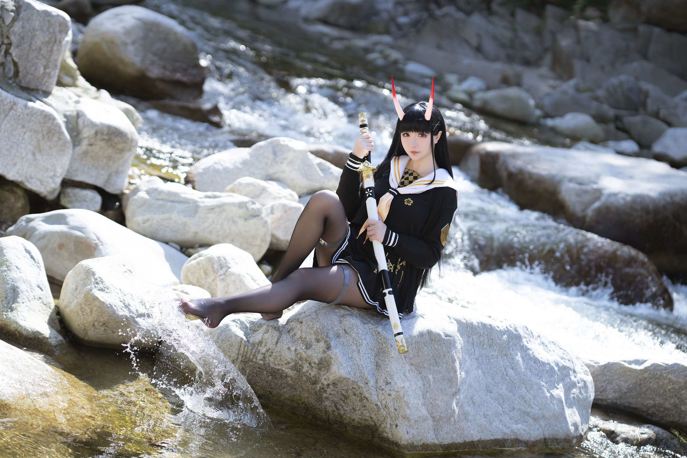 [福利COS] Coser小姐姐星之迟迟 - 碧蓝航线能代