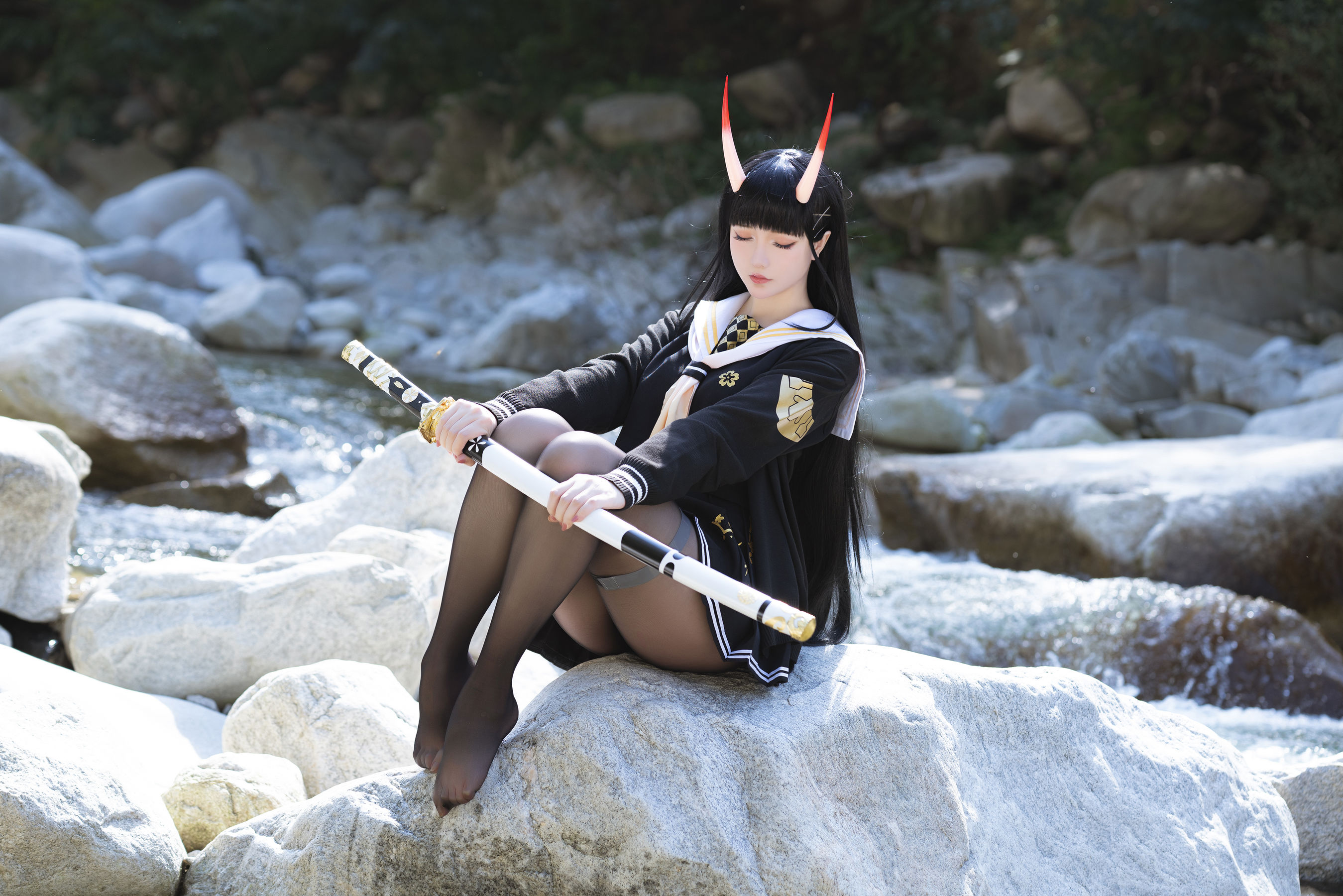 [福利COS] Coser小姐姐星之迟迟 - 碧蓝航线能代