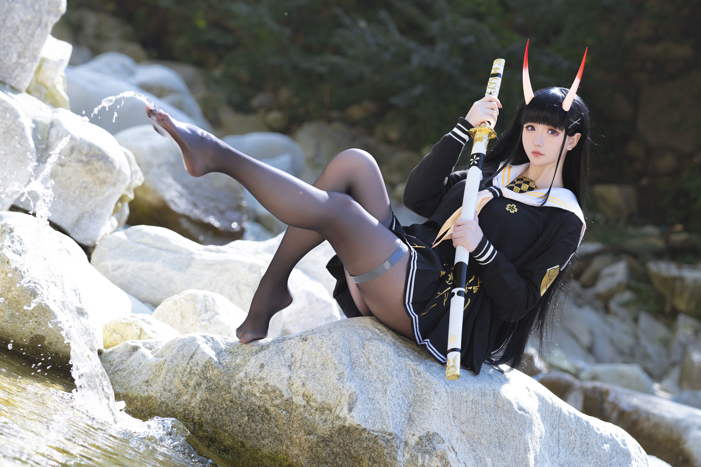 [福利COS] Coser小姐姐星之迟迟 - 碧蓝航线能代