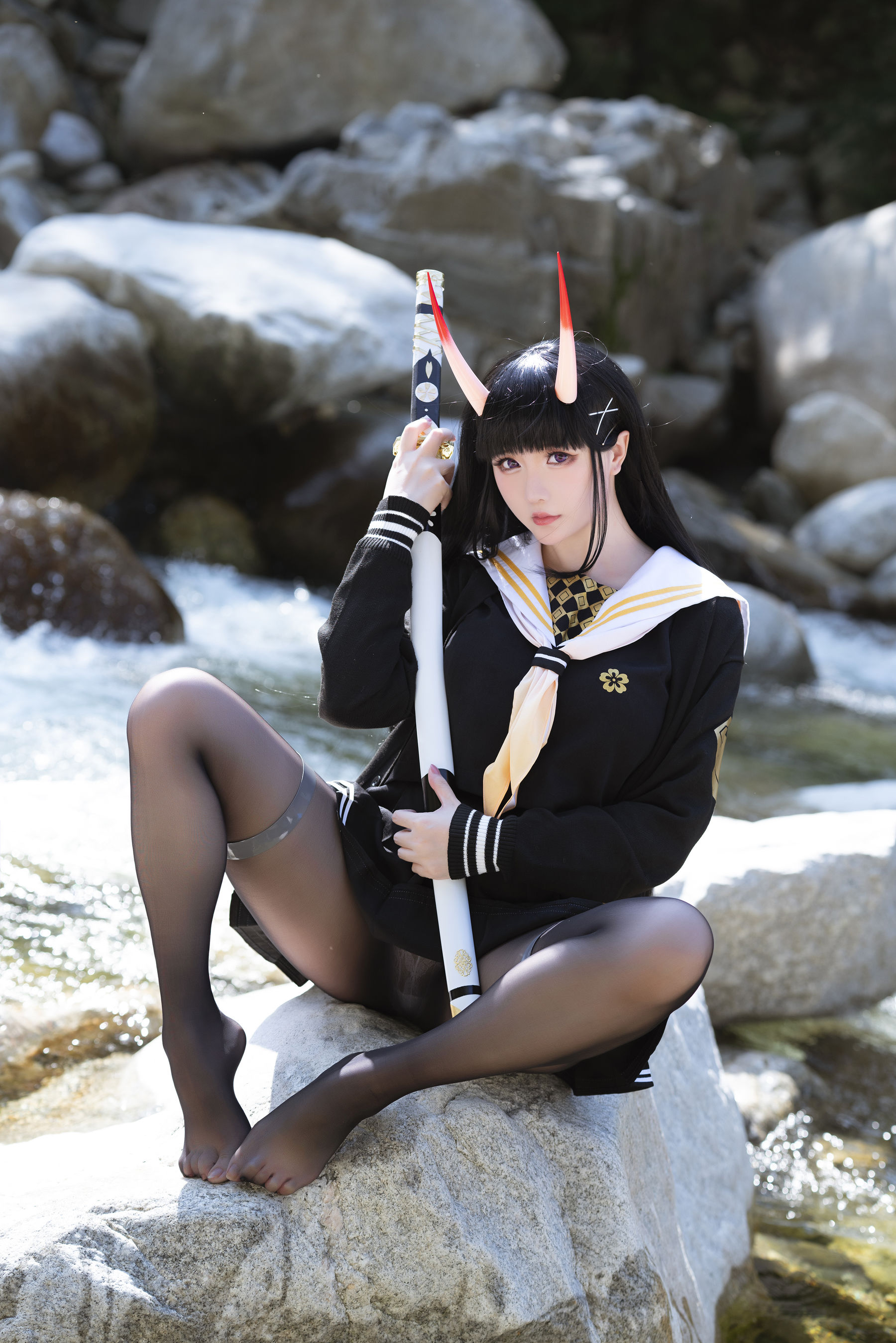 [福利COS] Coser小姐姐星之迟迟 - 碧蓝航线能代