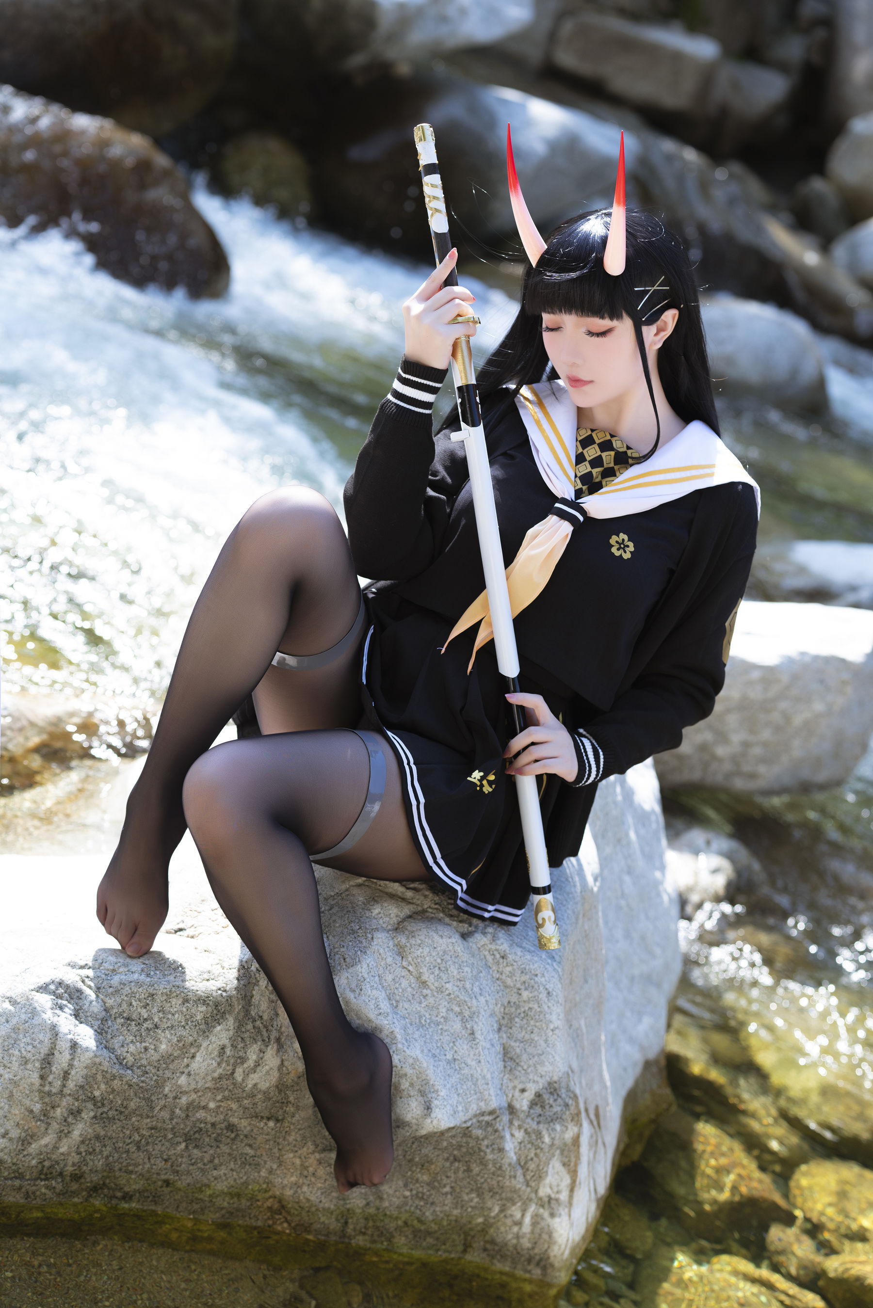 [福利COS] Coser小姐姐星之迟迟 - 碧蓝航线能代