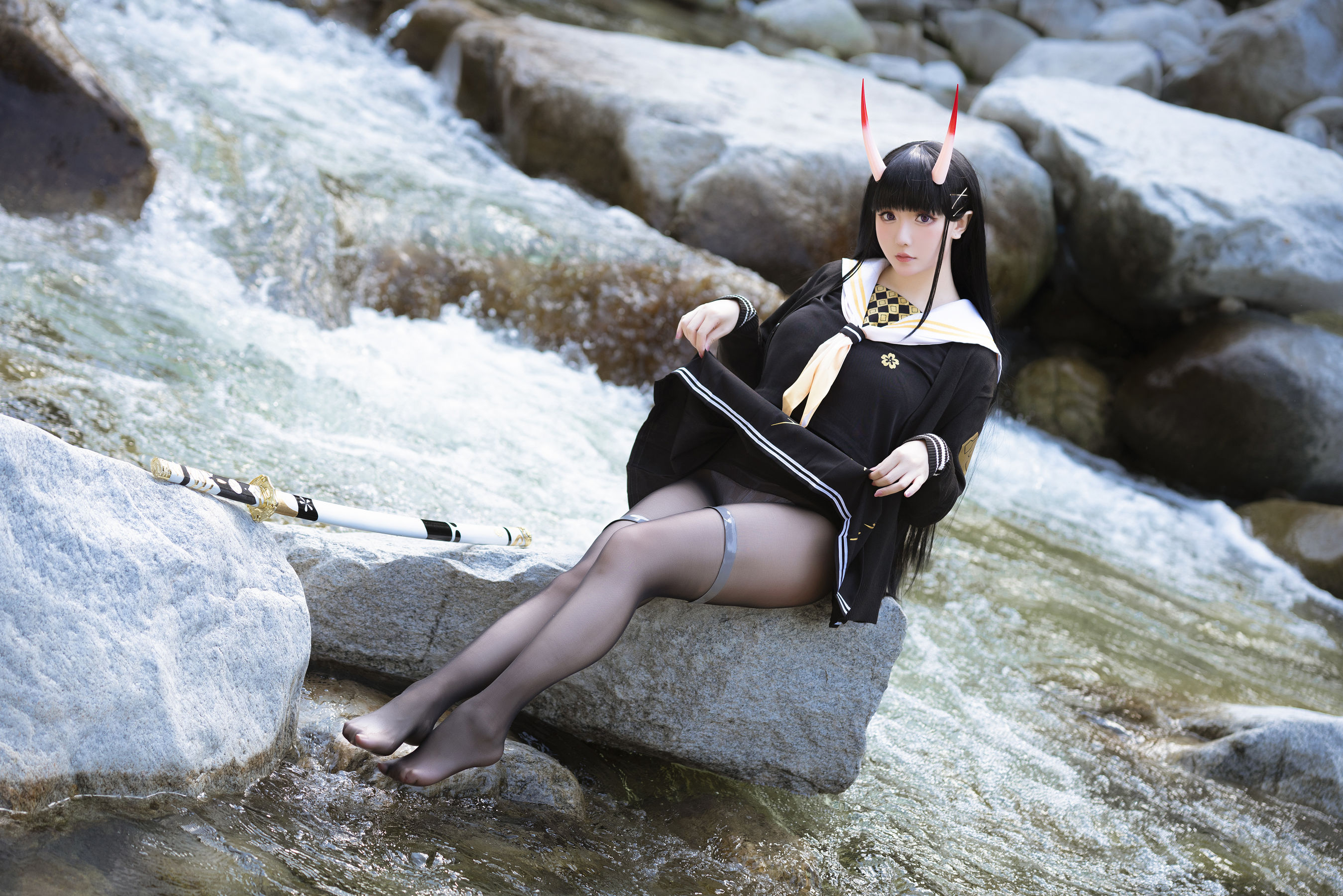 [福利COS] Coser小姐姐星之迟迟 - 碧蓝航线能代