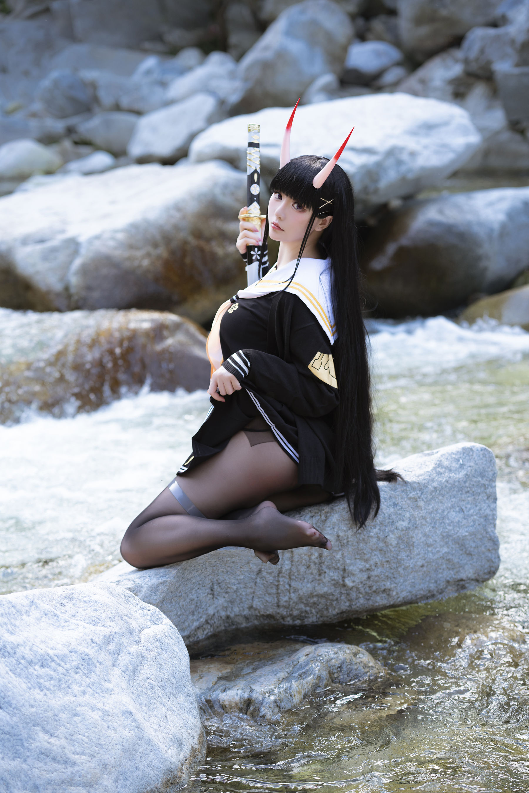 [福利COS] Coser小姐姐星之迟迟 - 碧蓝航线能代