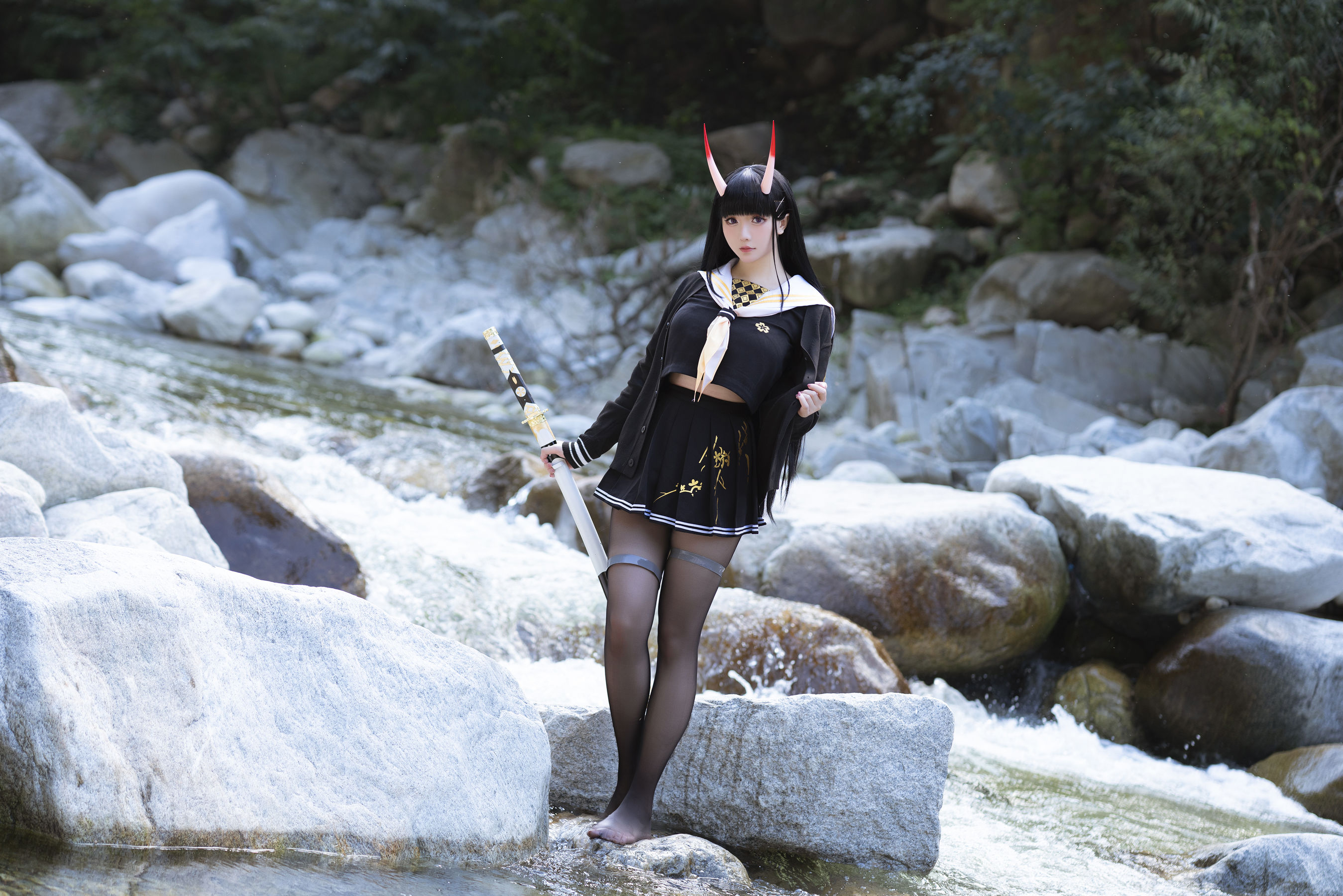 [福利COS] Coser小姐姐星之迟迟 - 碧蓝航线能代