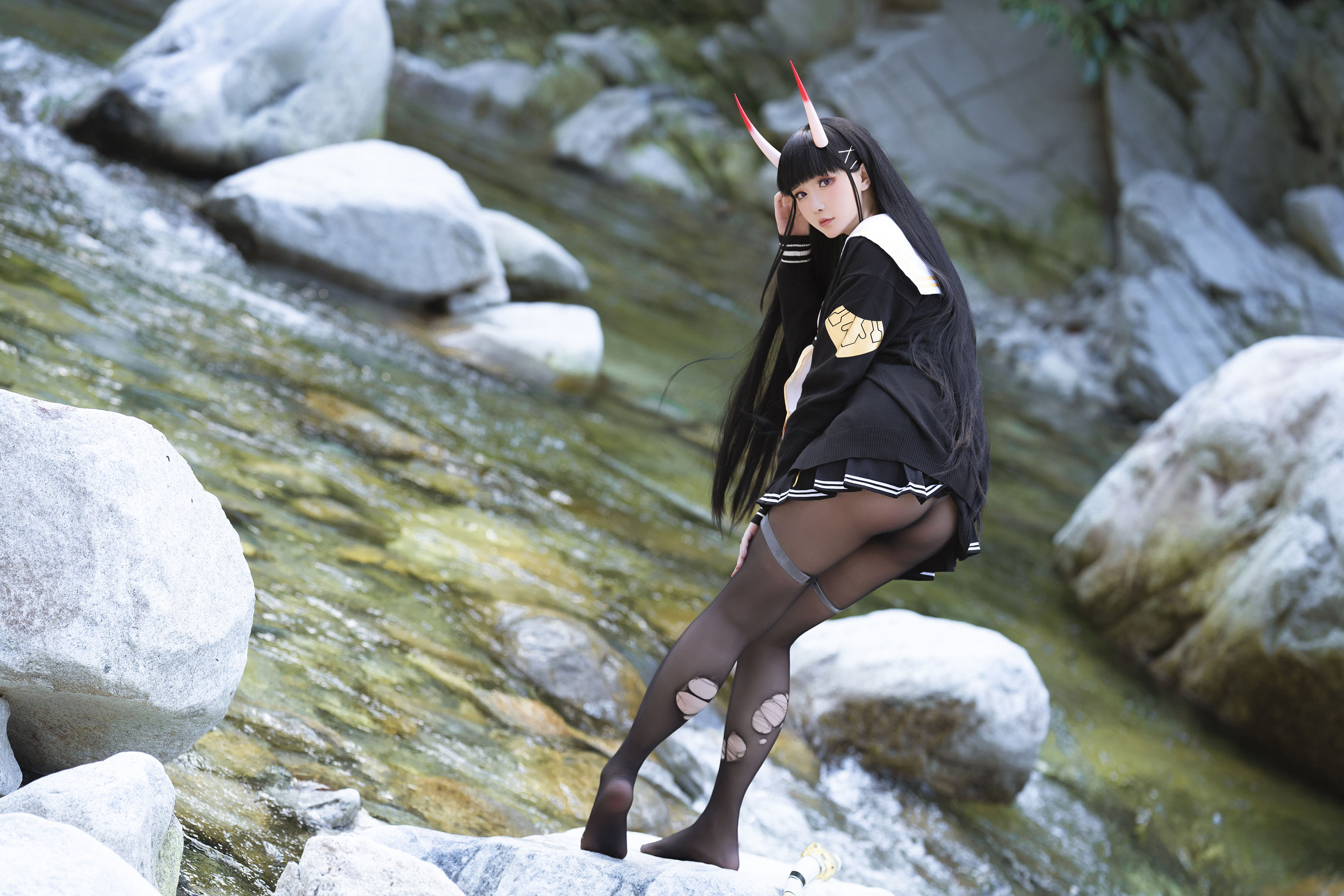 [福利COS] Coser小姐姐星之迟迟 - 碧蓝航线能代