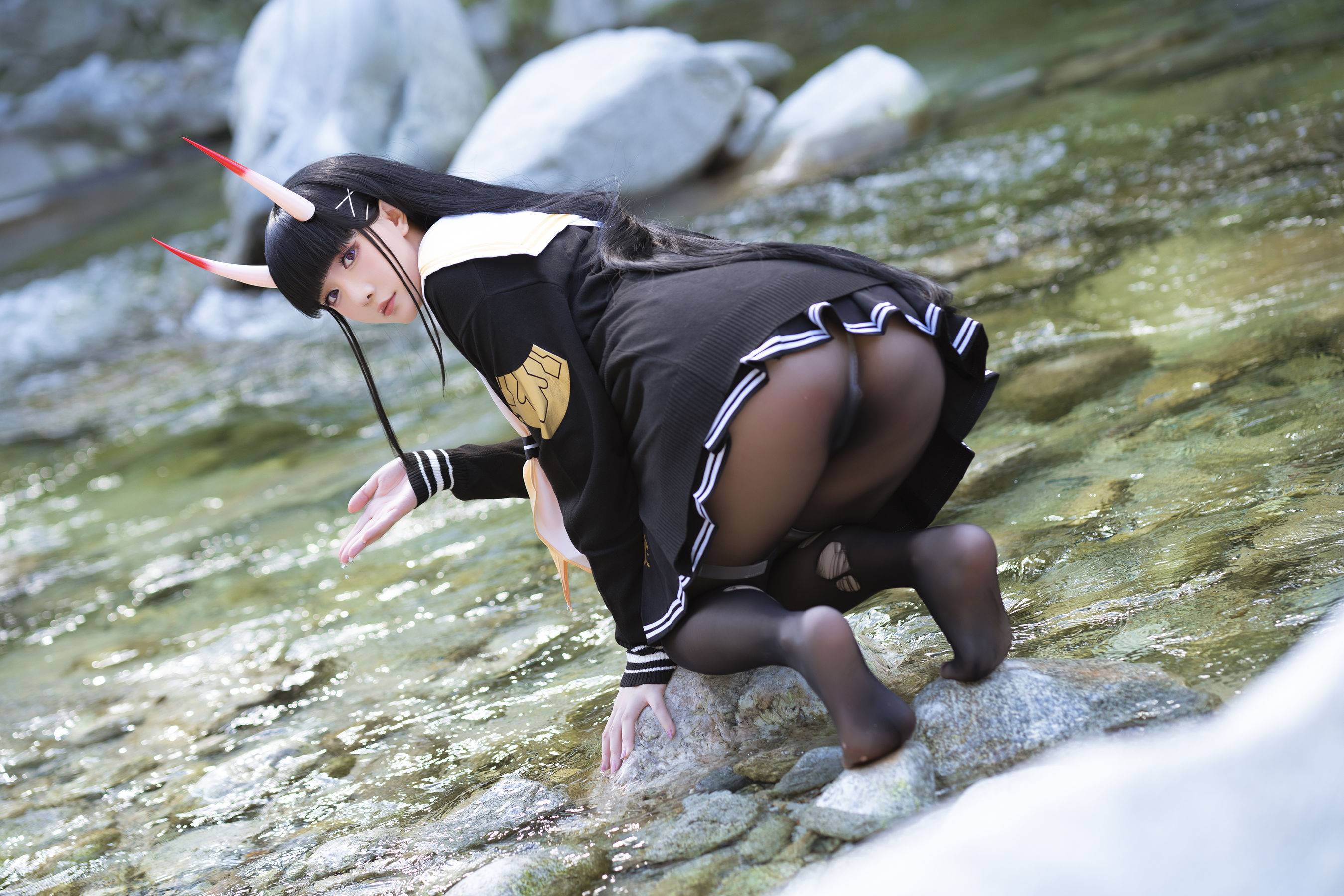 [福利COS] Coser小姐姐星之迟迟 - 碧蓝航线能代