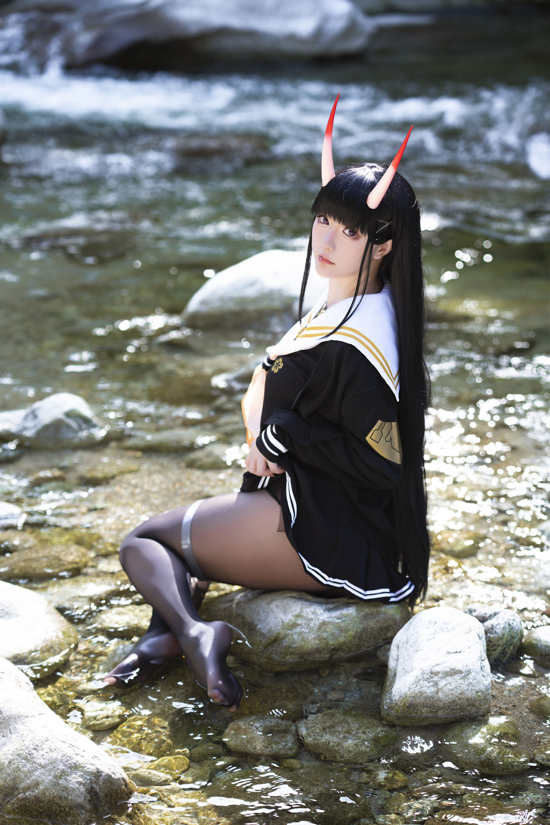 [福利COS] Coser小姐姐星之迟迟 - 碧蓝航线能代