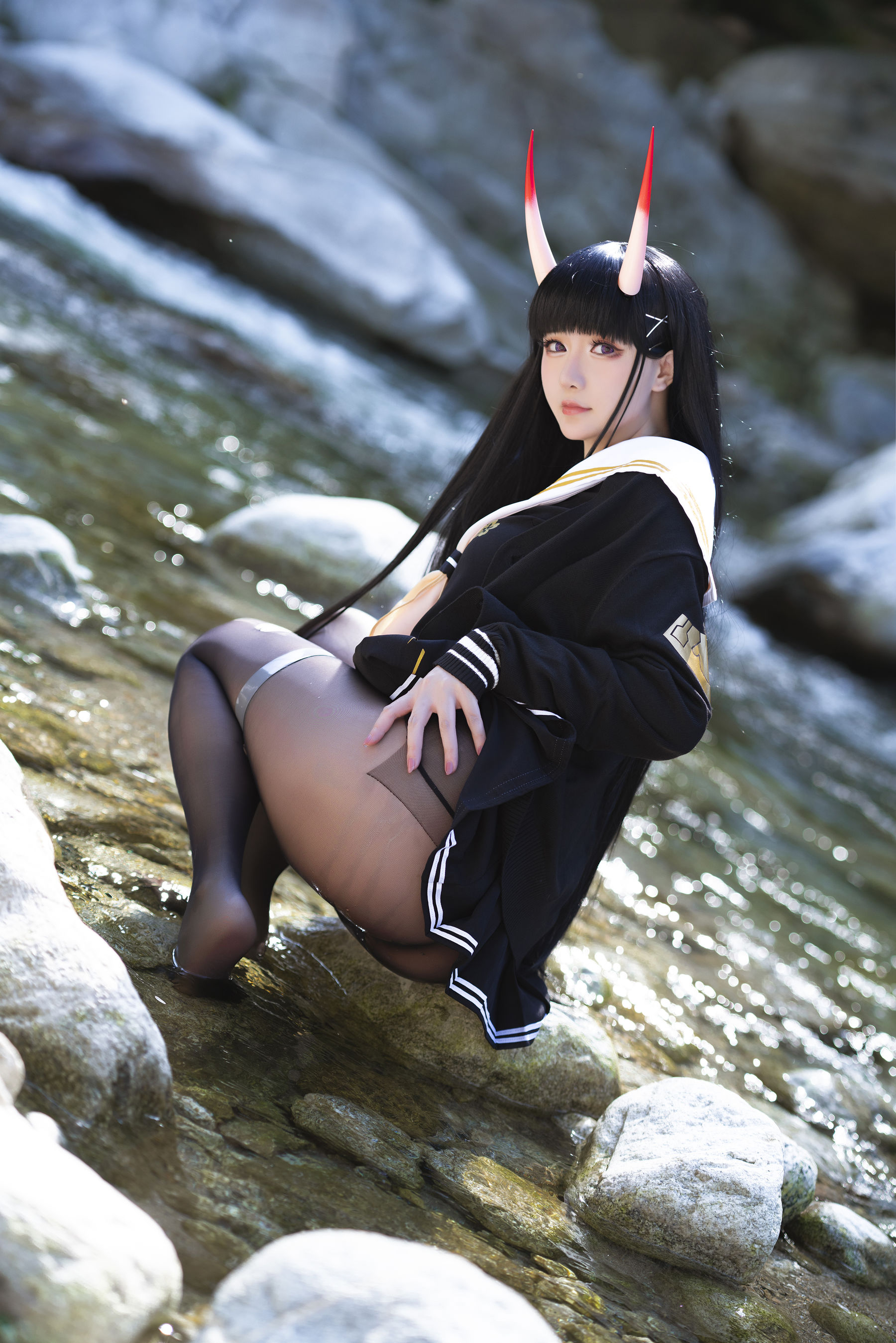 [福利COS] Coser小姐姐星之迟迟 - 碧蓝航线能代