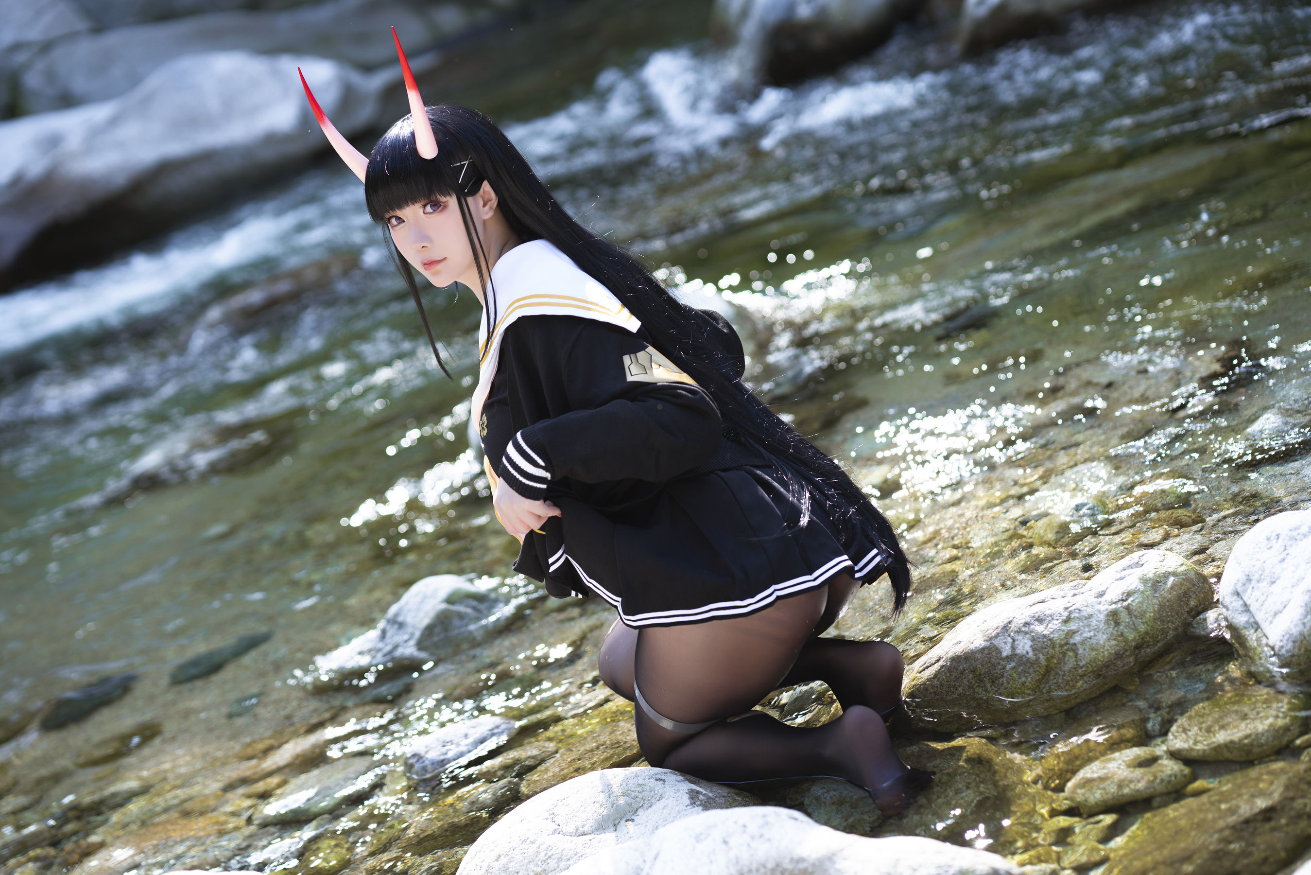 [福利COS] Coser小姐姐星之迟迟 - 碧蓝航线能代