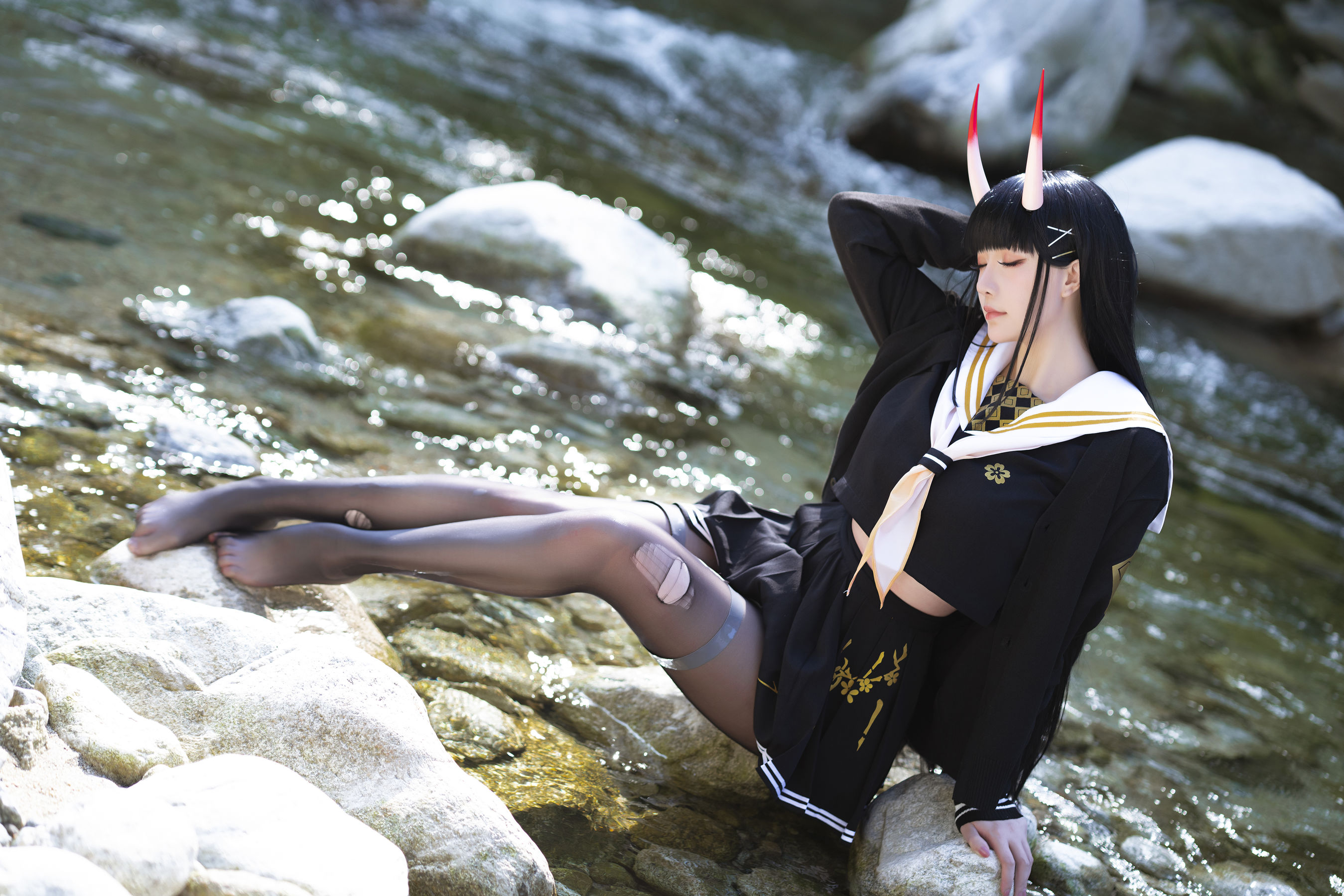 [福利COS] Coser小姐姐星之迟迟 - 碧蓝航线能代