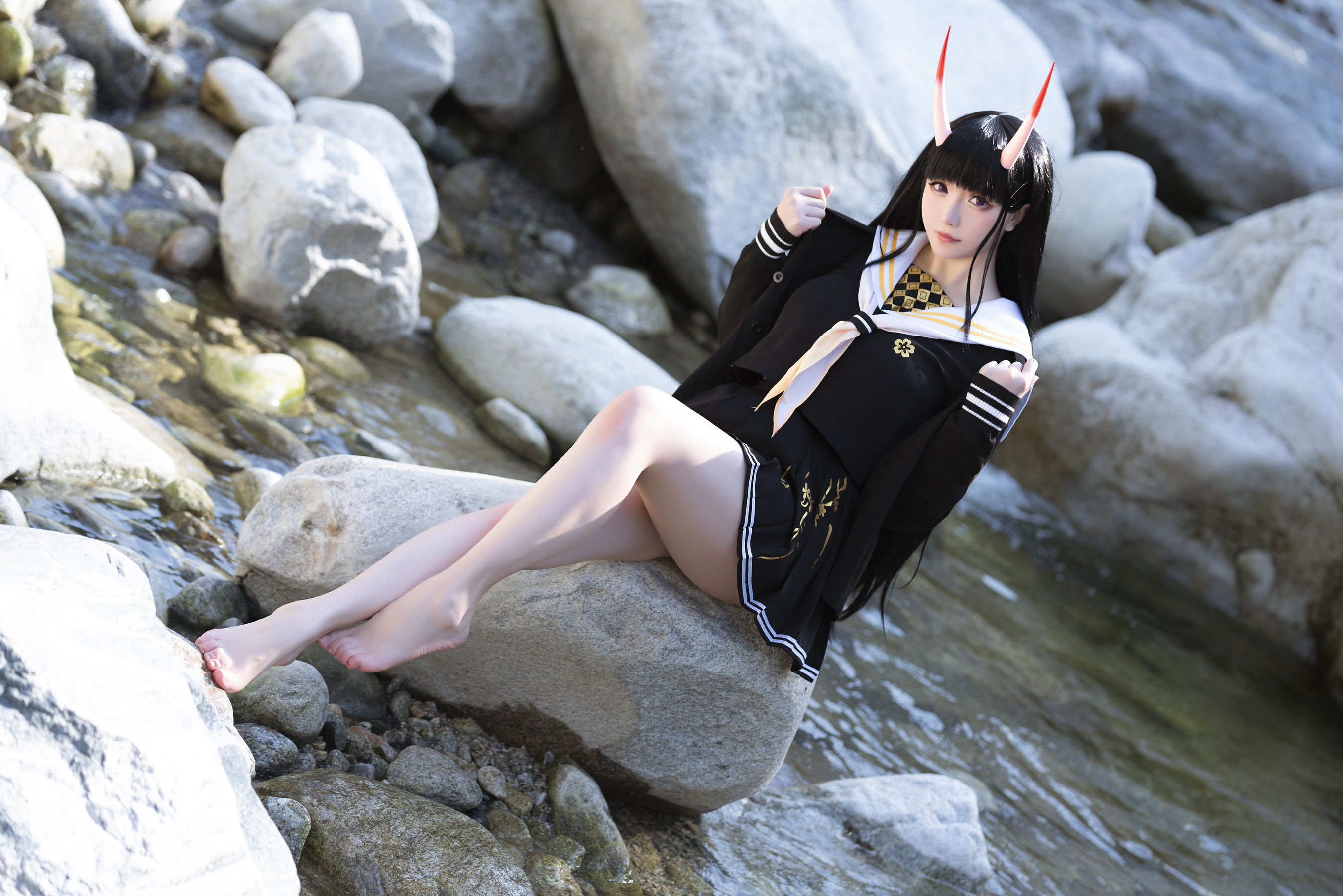 [福利COS] Coser小姐姐星之迟迟 - 碧蓝航线能代