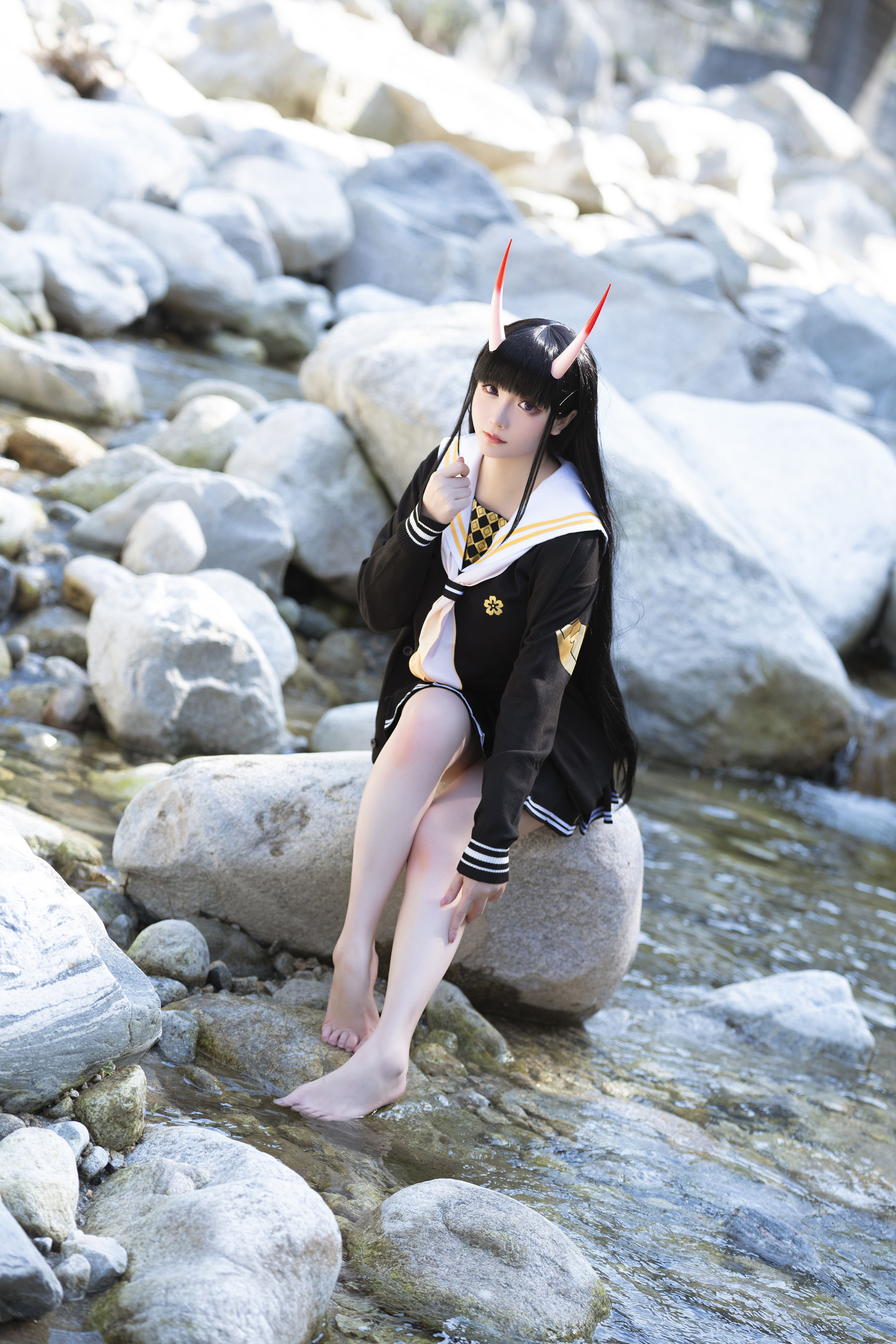 [福利COS] Coser小姐姐星之迟迟 - 碧蓝航线能代