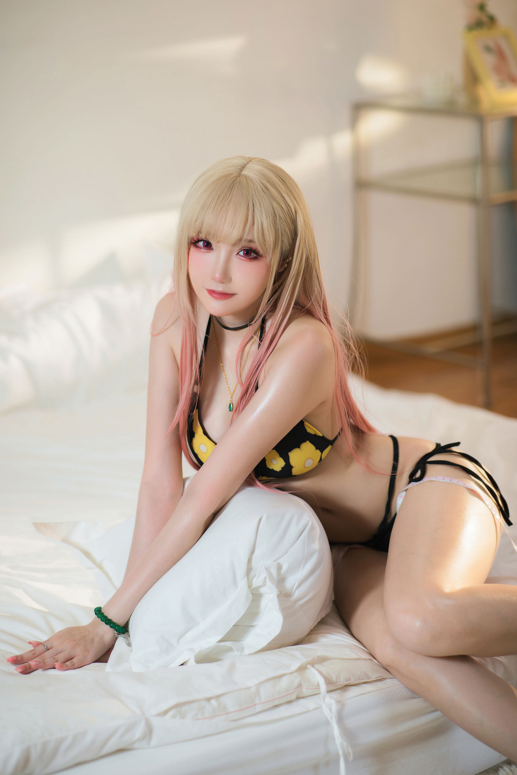 [福利COS] Coser瓜希酱福利 - 喜多川海梦泳装