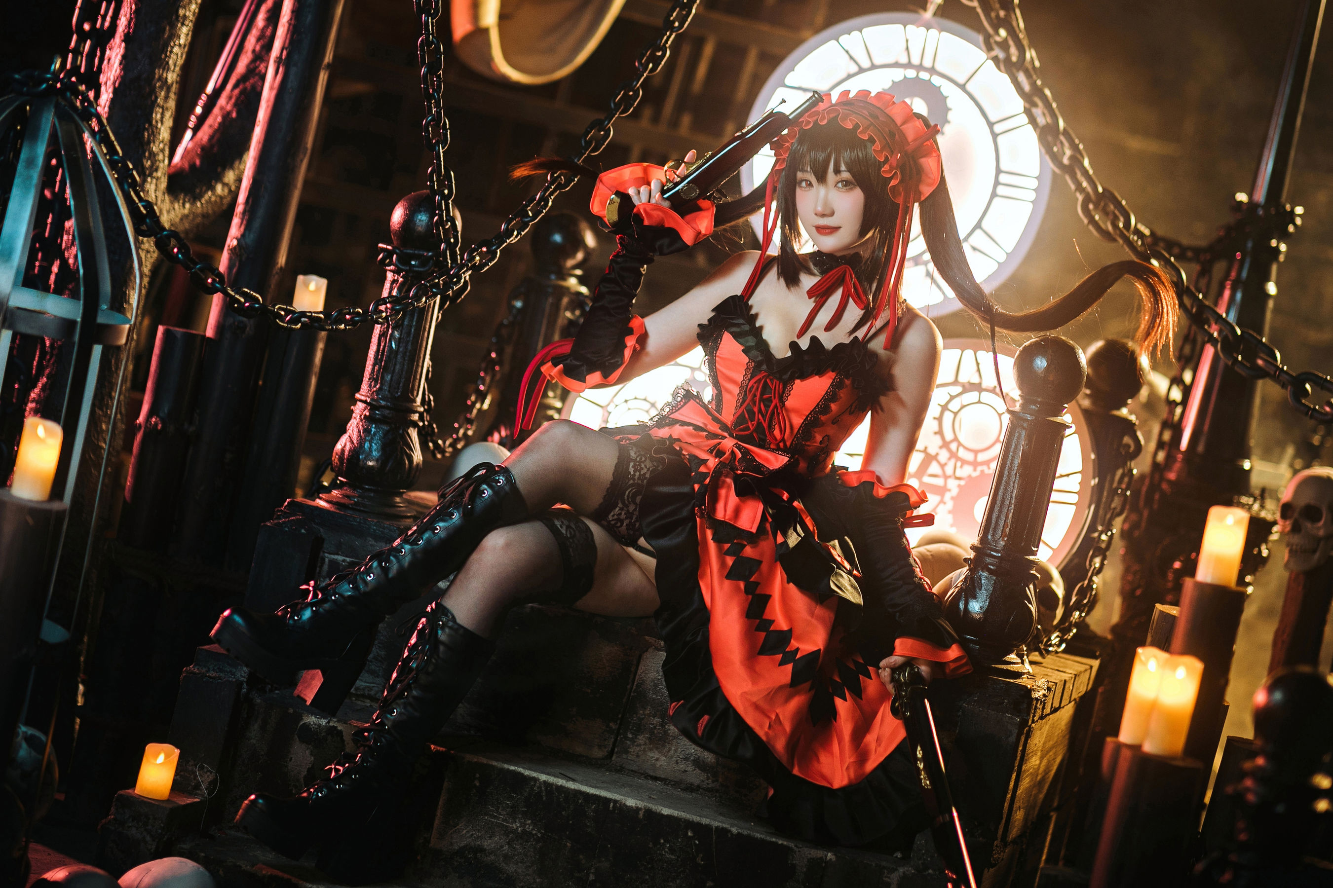 [福利COS] Coser瓜希酱福利 - 时崎狂三