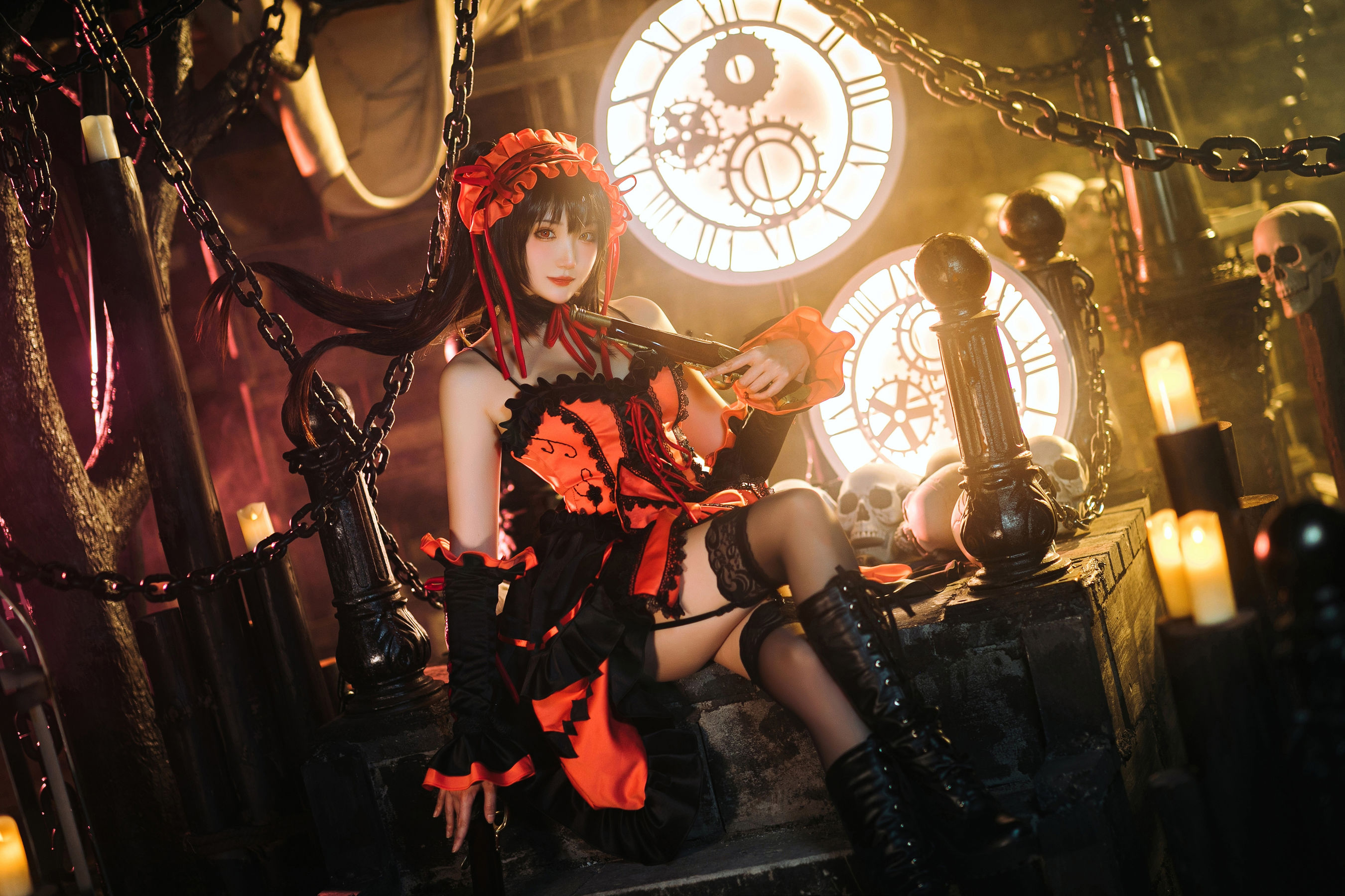 [福利COS] Coser瓜希酱福利 - 时崎狂三